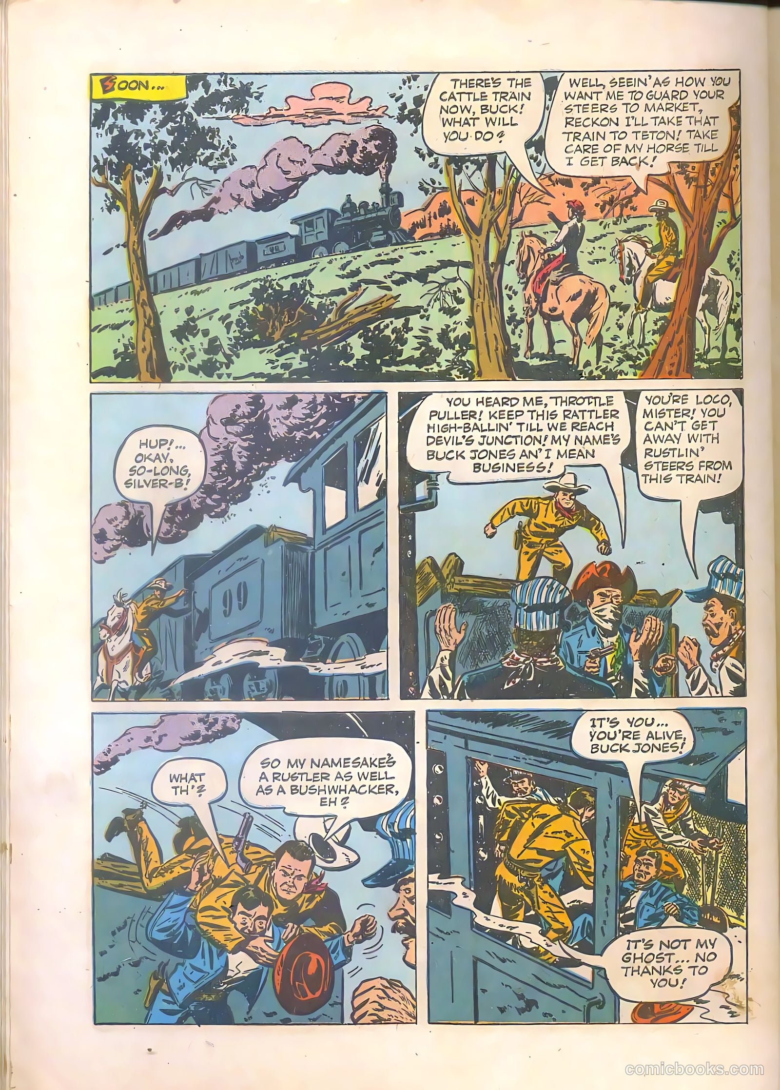 Buck Jones #7 (1952) — page 32 of 36