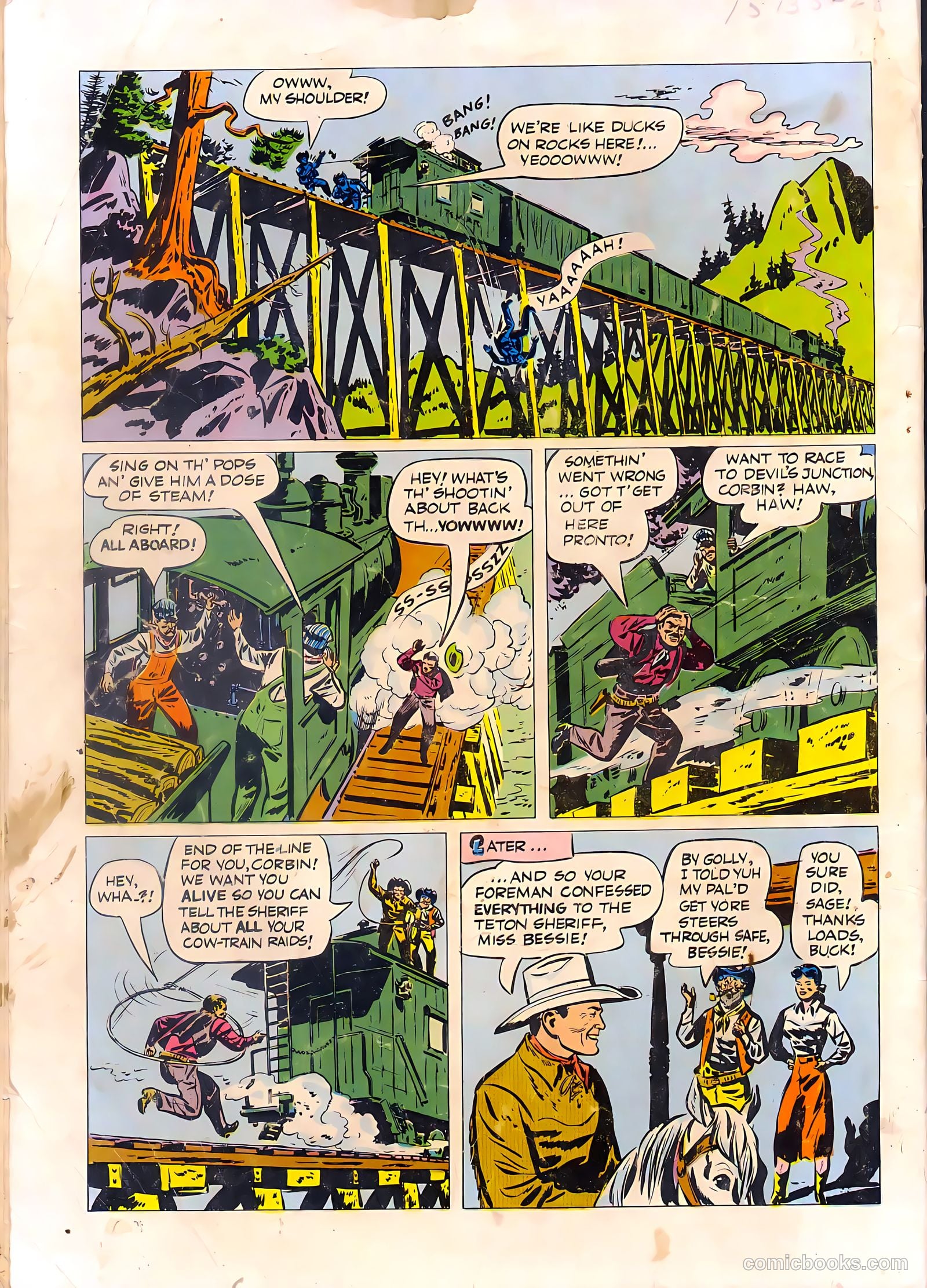 Buck Jones #7 (1952) — page 36 of 36