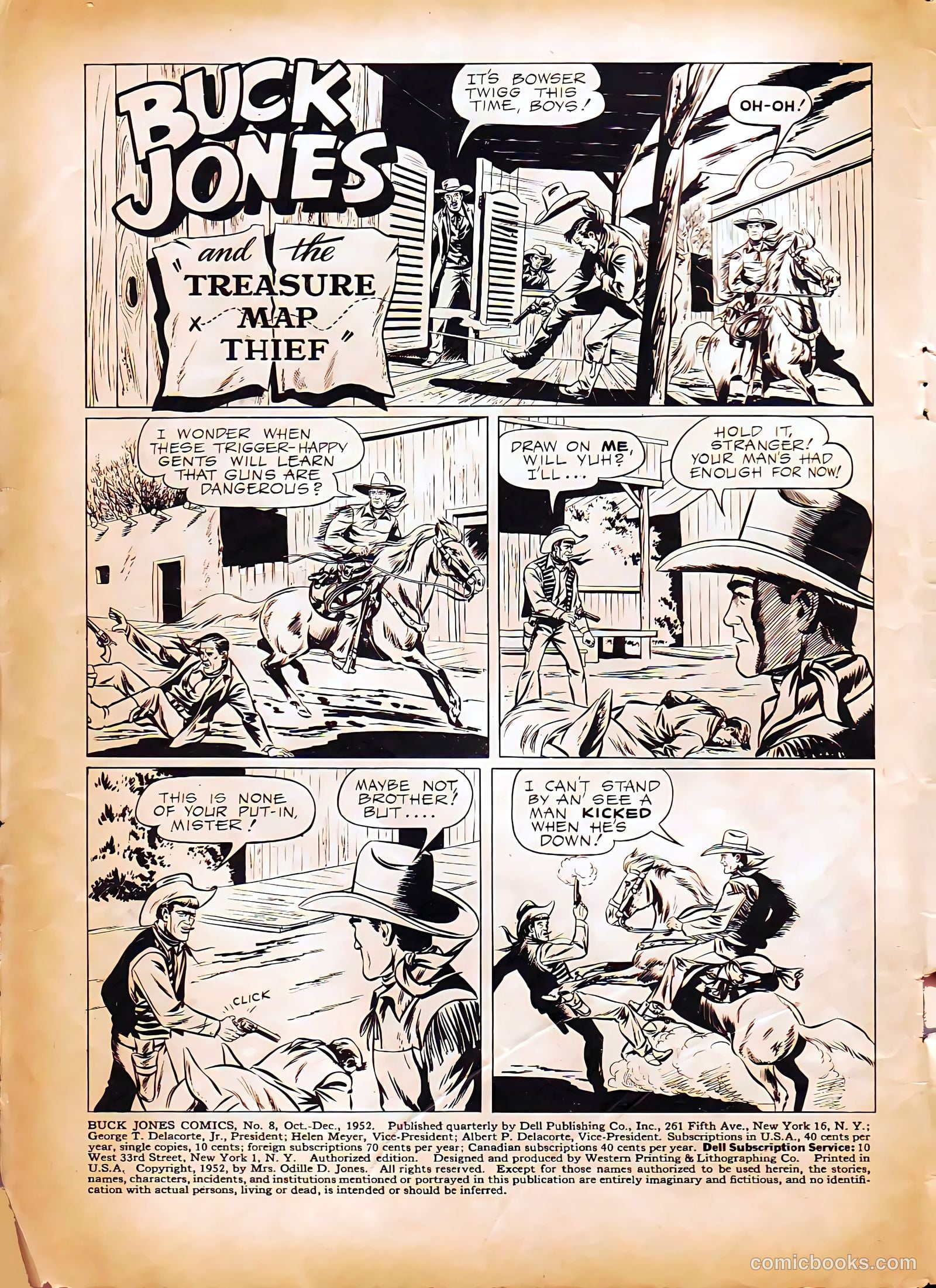 Buck Jones #8 (1952) — page 2 of 35