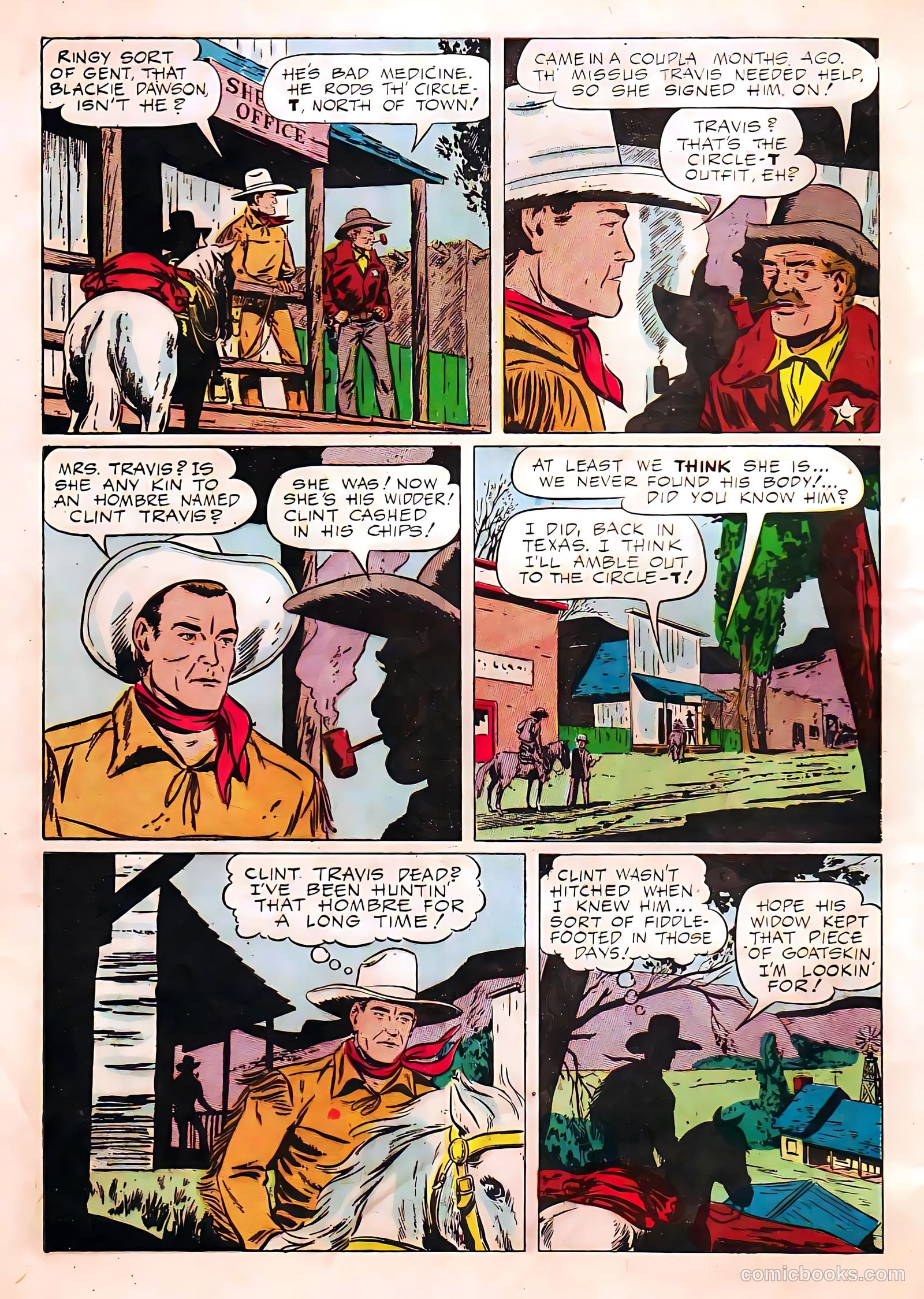 Buck Jones #8 (1952) — page 4 of 35