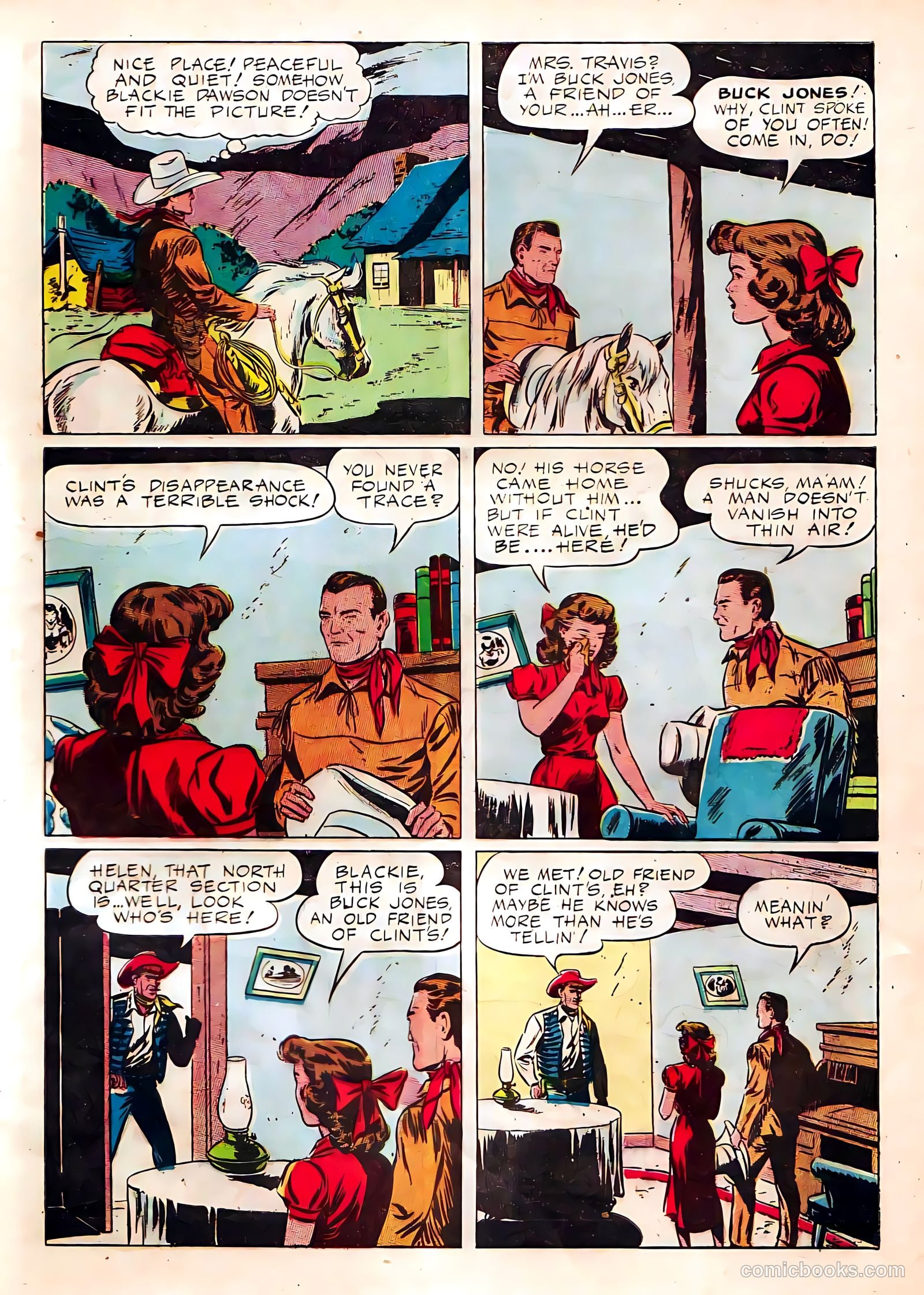 Buck Jones #8 (1952) — page 5 of 35