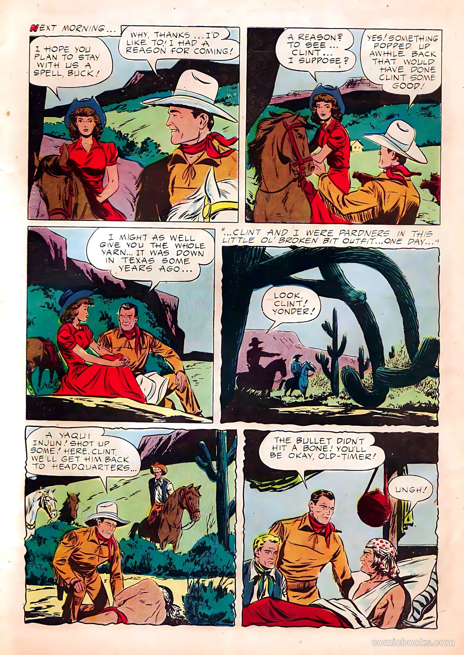 Buck Jones #8 (1952) — page 7 of 35