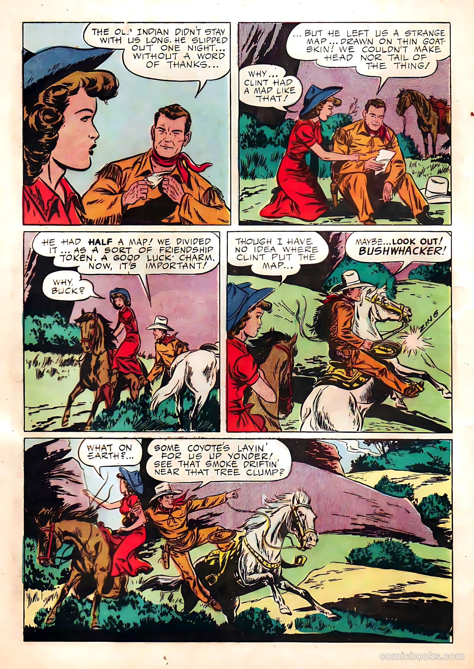 Buck Jones #8 (1952) — page 8 of 35