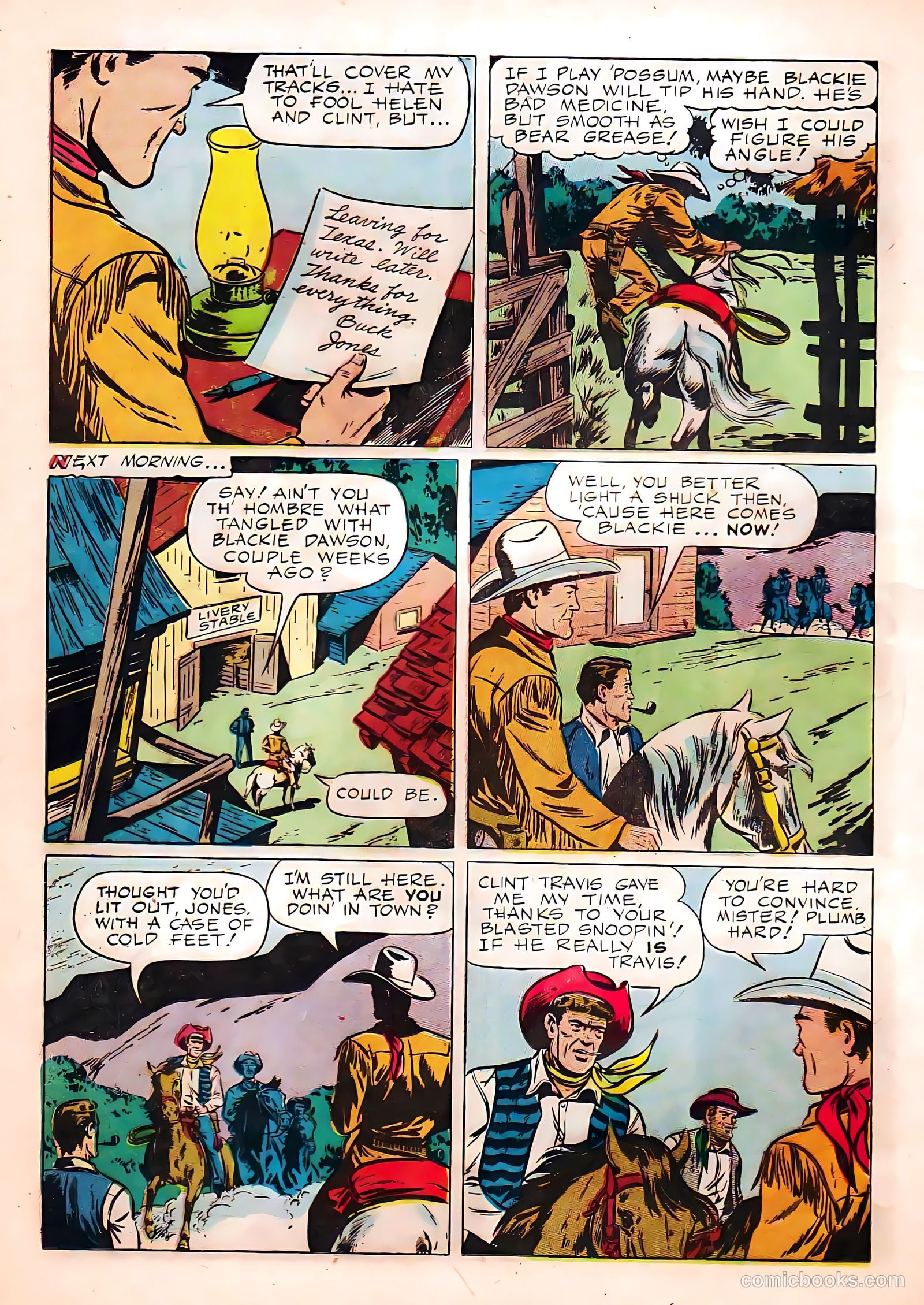 Buck Jones #8 (1952) — page 20 of 35