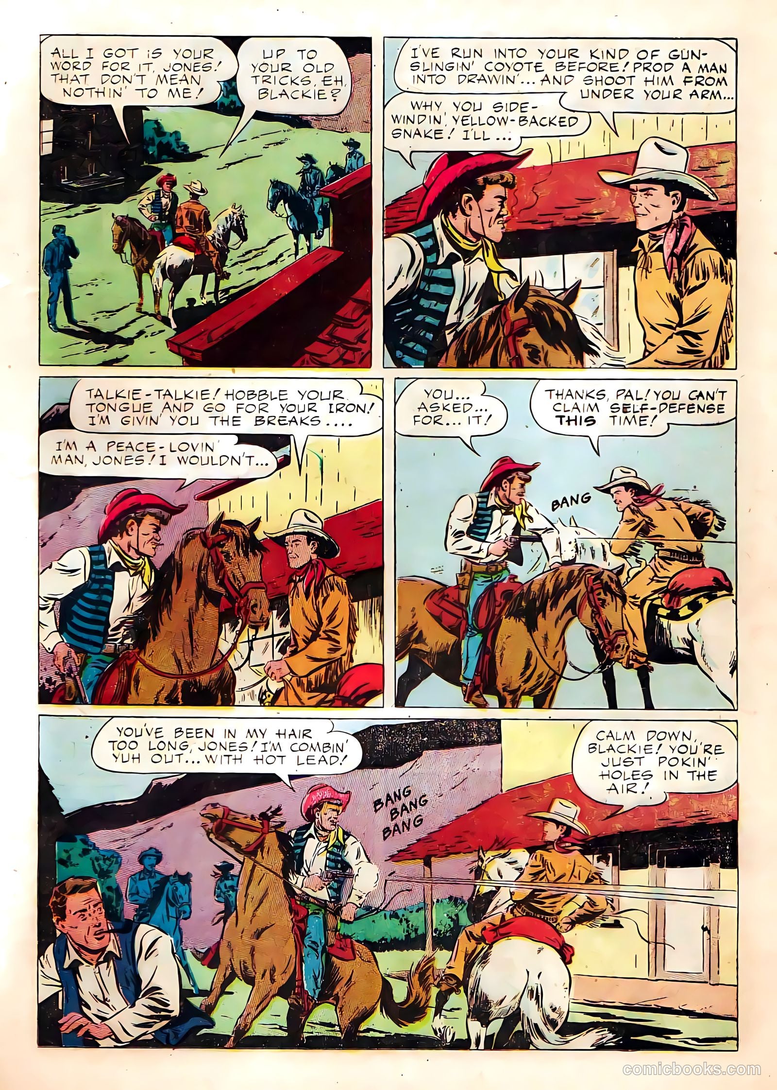 Buck Jones #8 (1952) — page 21 of 35