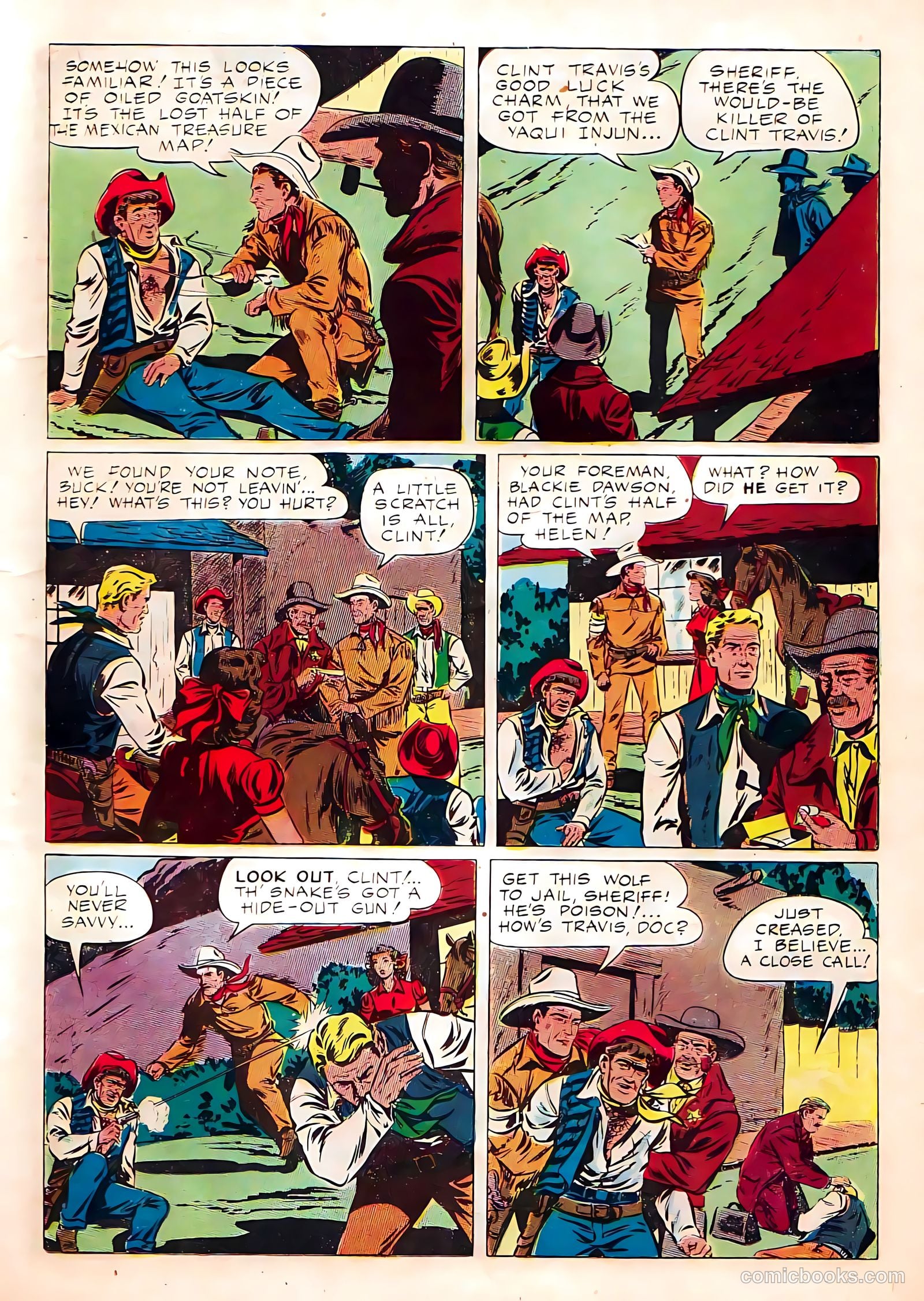 Buck Jones #8 (1952) — page 23 of 35