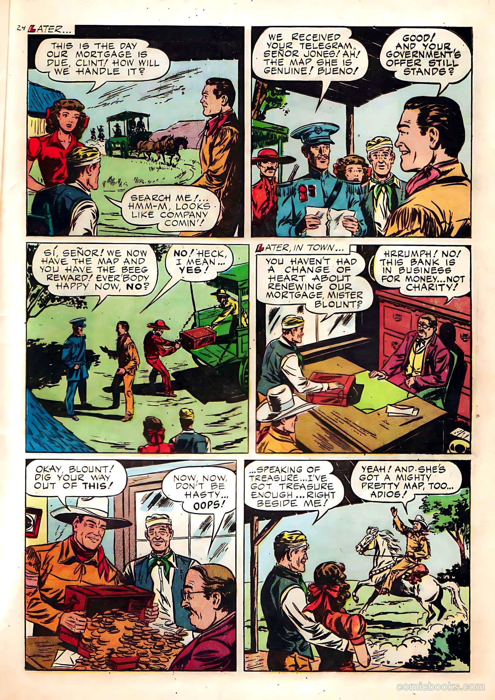 Buck Jones #8 (1952) — page 25 of 35