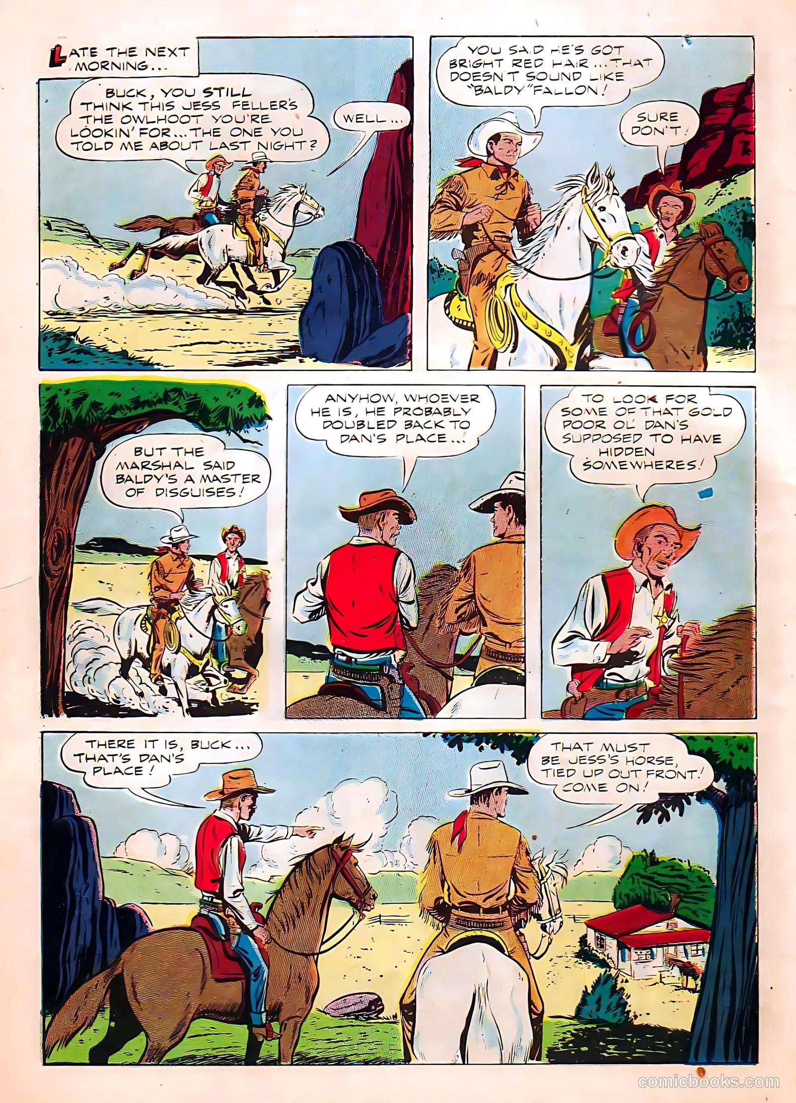 Buck Jones #8 (1952) — page 30 of 35