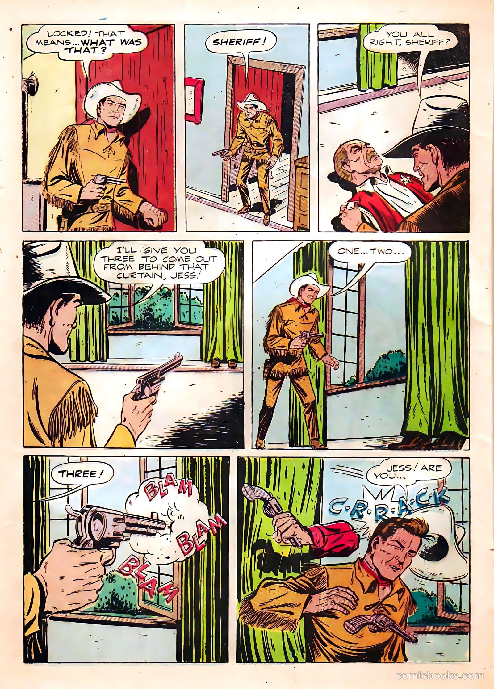 Buck Jones #8 (1952) — page 32 of 35