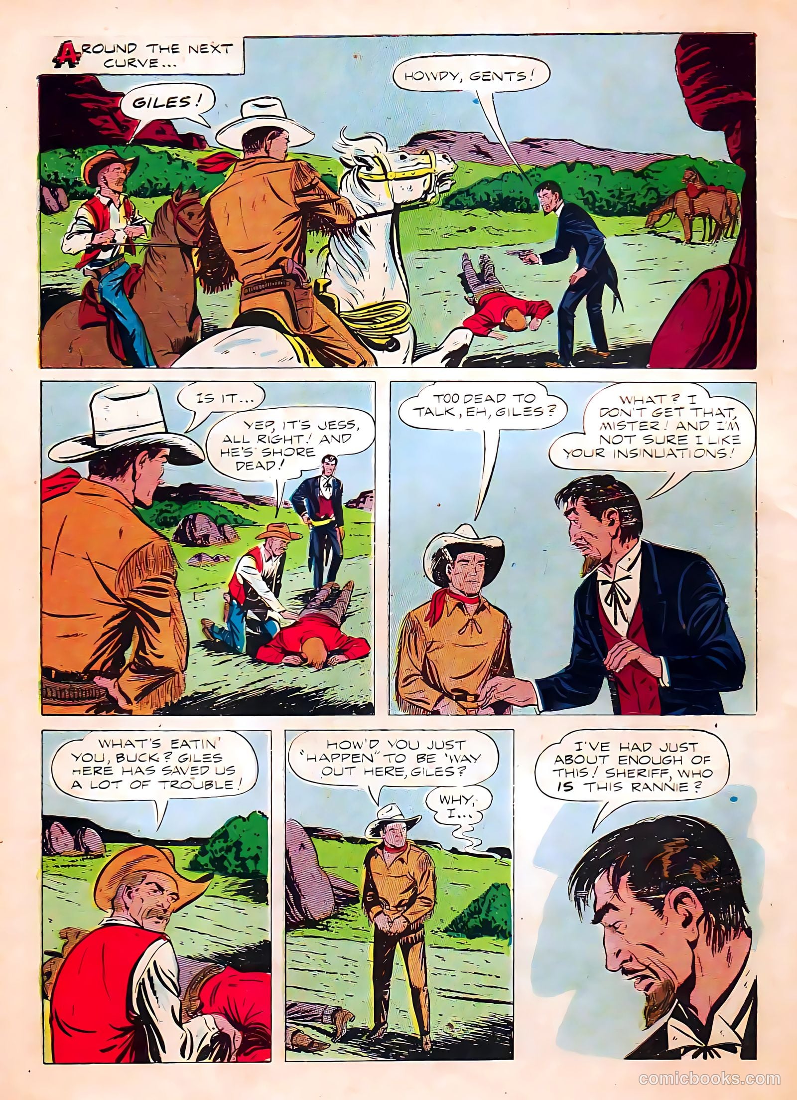 Buck Jones #8 (1952) — page 34 of 35