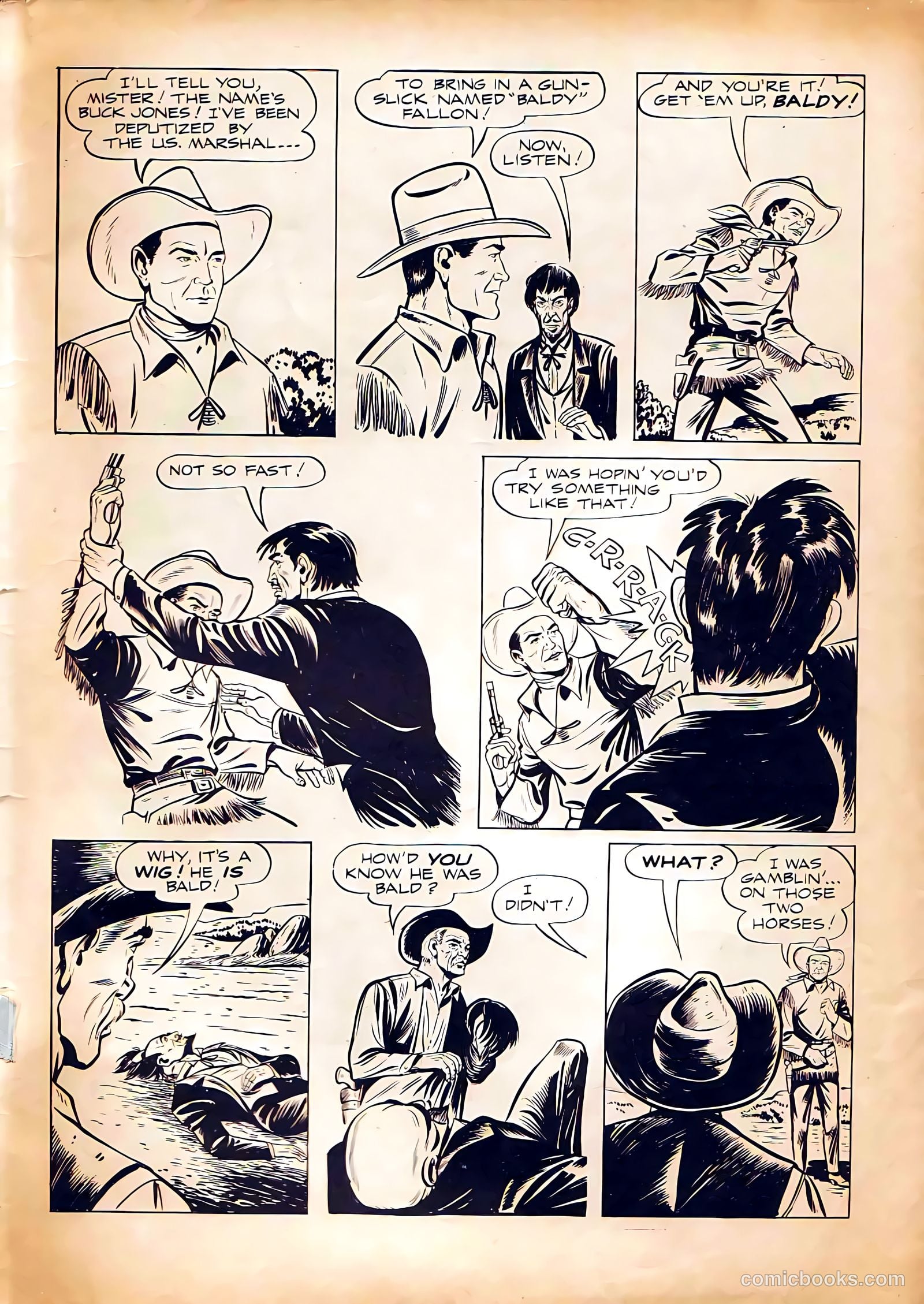 Buck Jones #8 (1952) — page 35 of 35