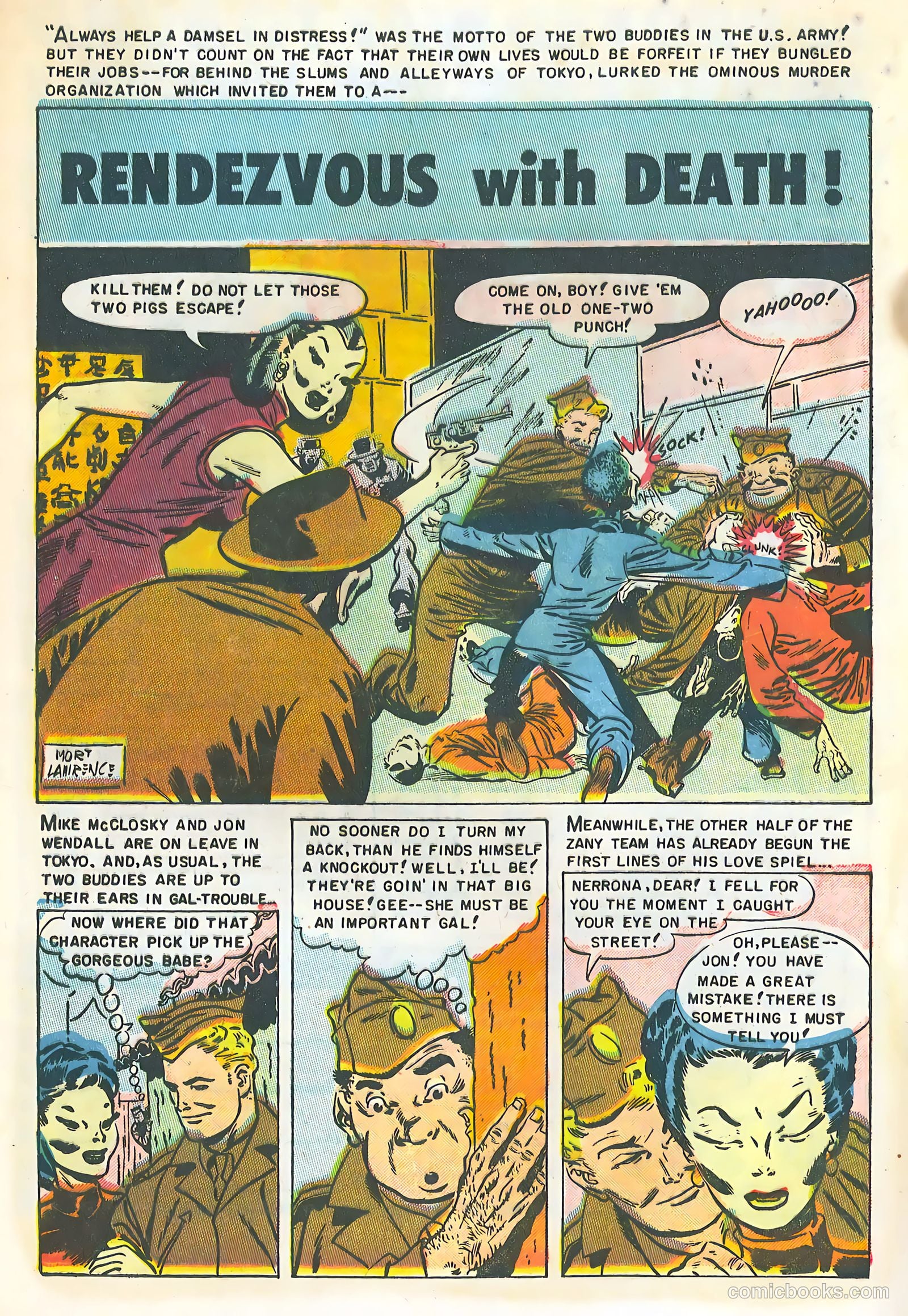 Buddies in the U.S. Army #1 (1952) — page 20 of 36