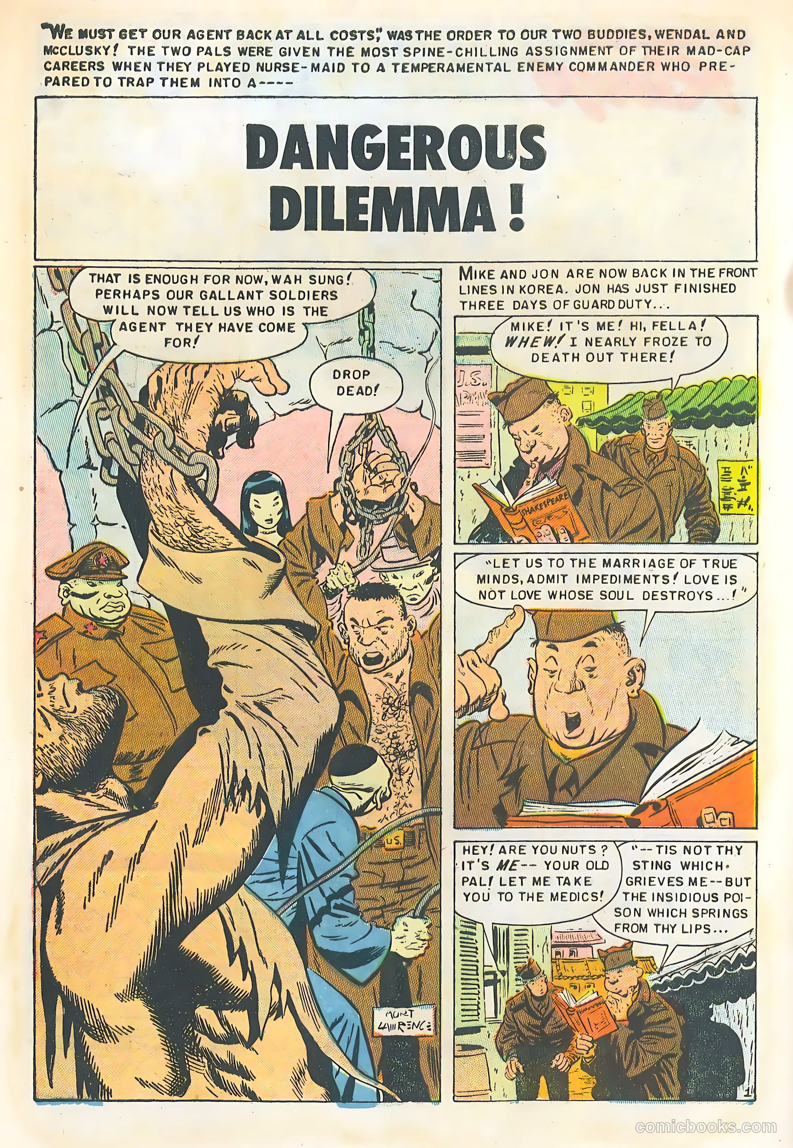 Buddies in the U.S. Army #1 (1952) — page 28 of 36