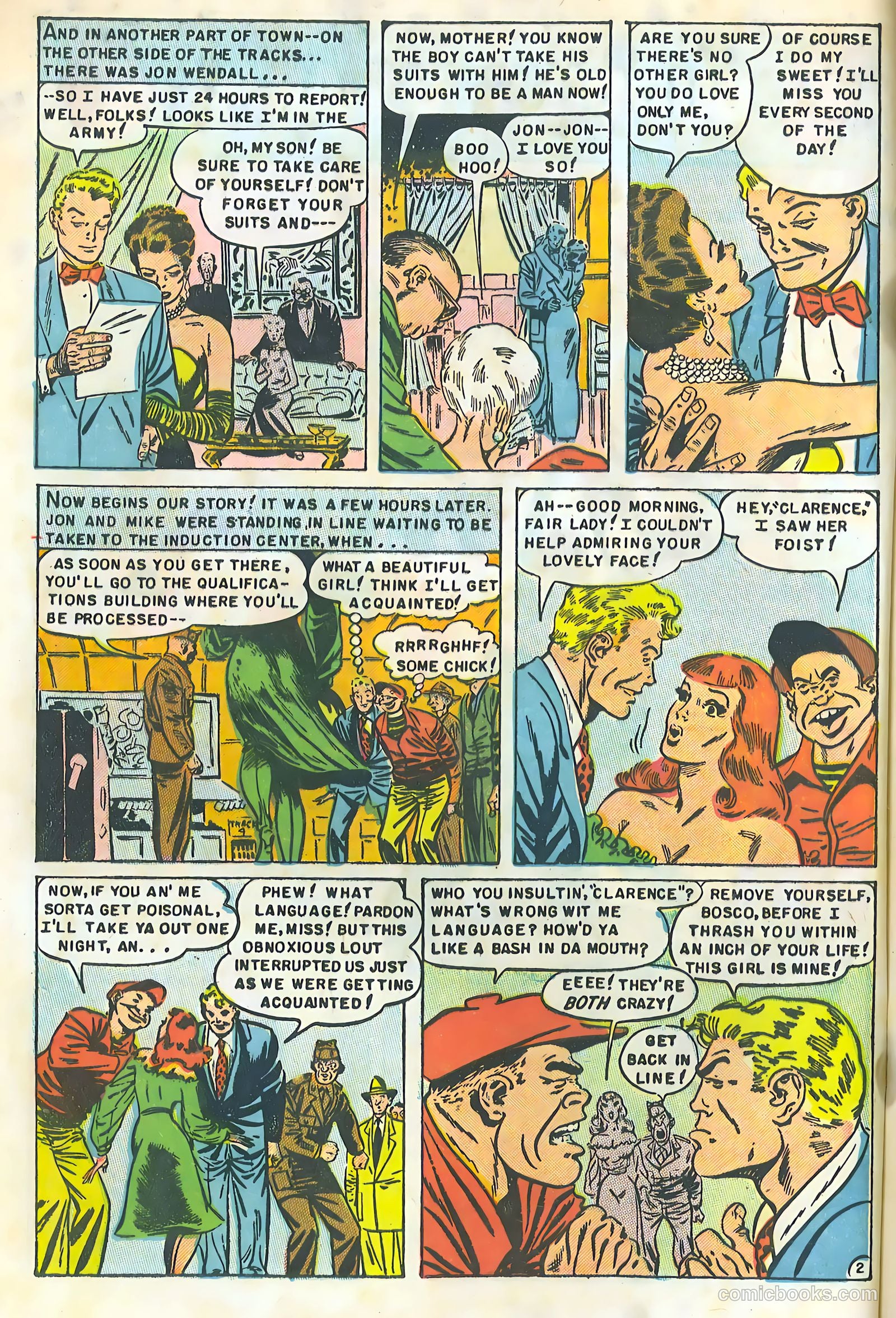 Buddies of the U.S. Army #1 (1952) — page 4 of 36