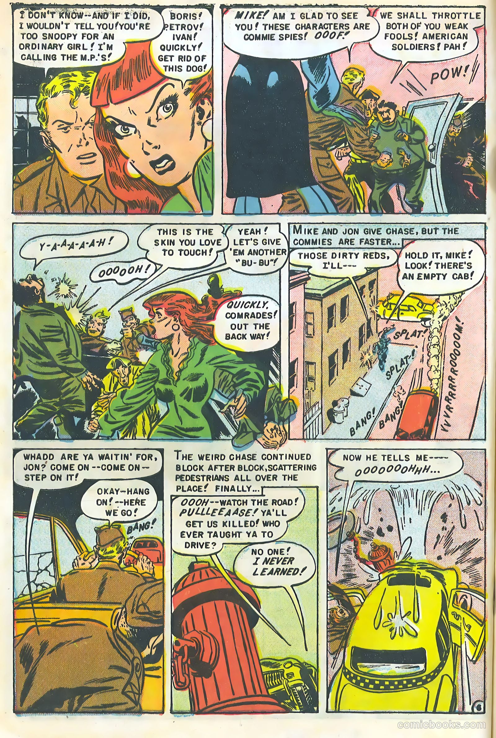 Buddies of the U.S. Army #1 (1952) — page 8 of 36