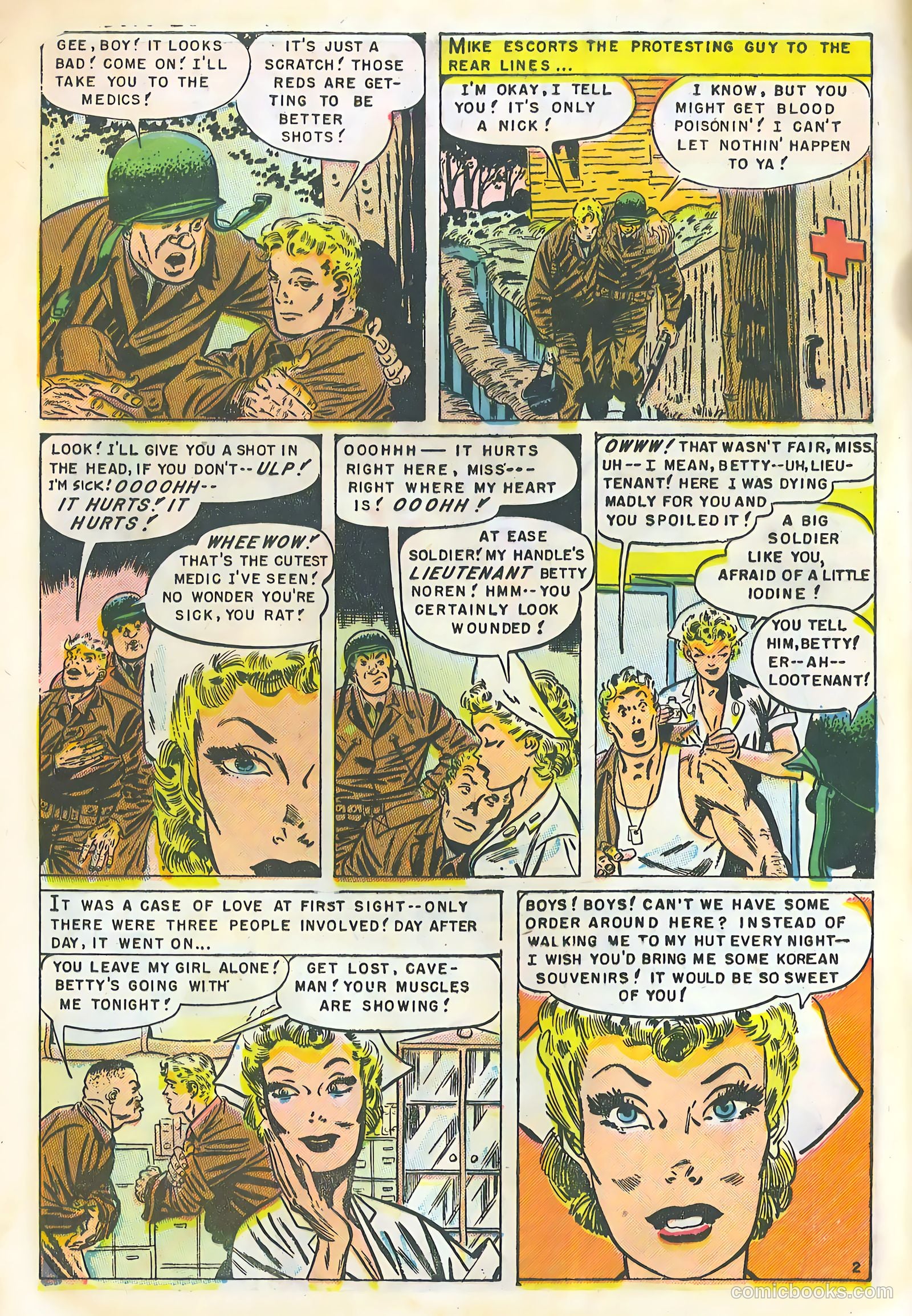 Buddies of the U.S. Army #1 (1952) — page 12 of 36
