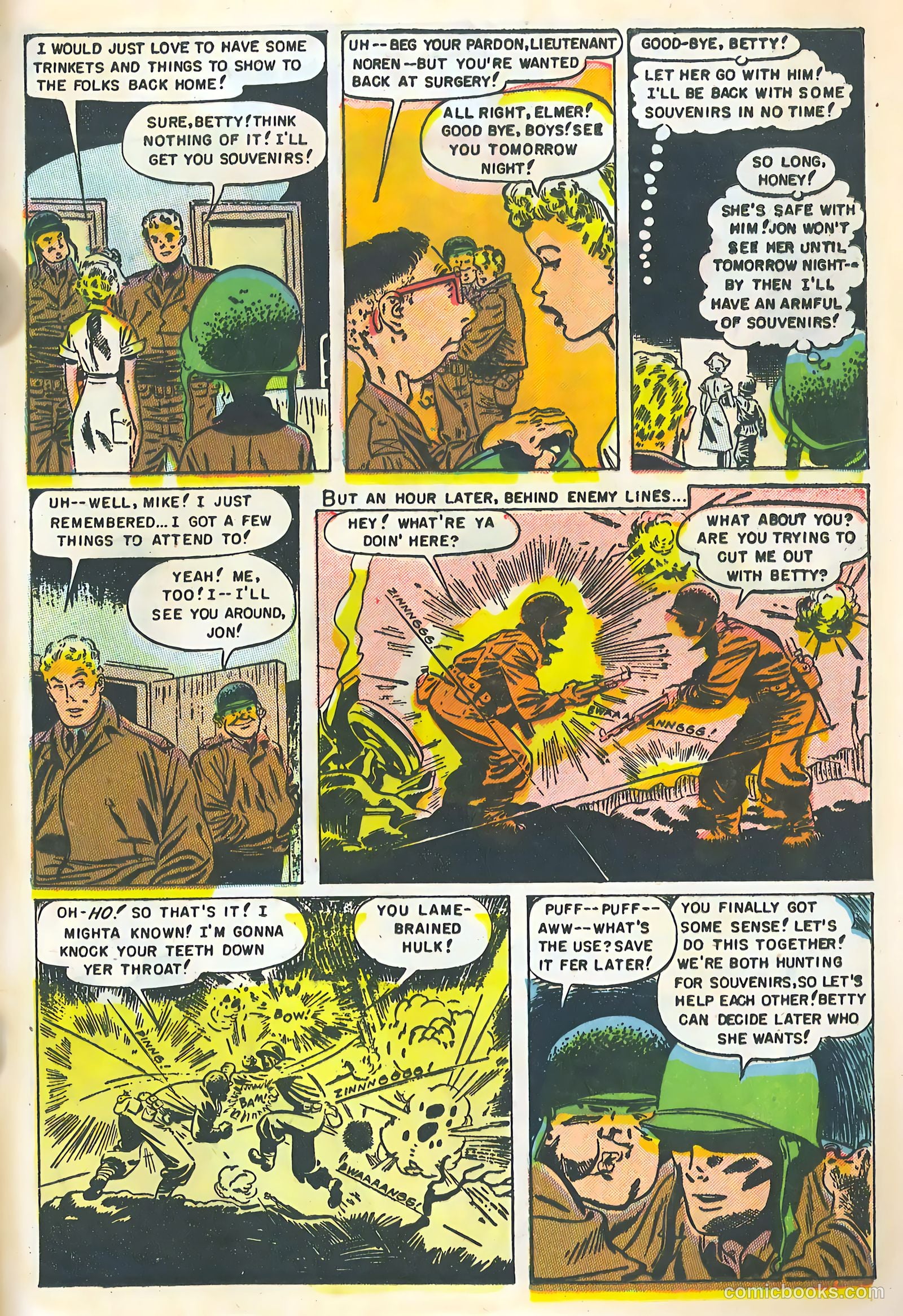 Buddies of the U.S. Army #1 (1952) — page 13 of 36