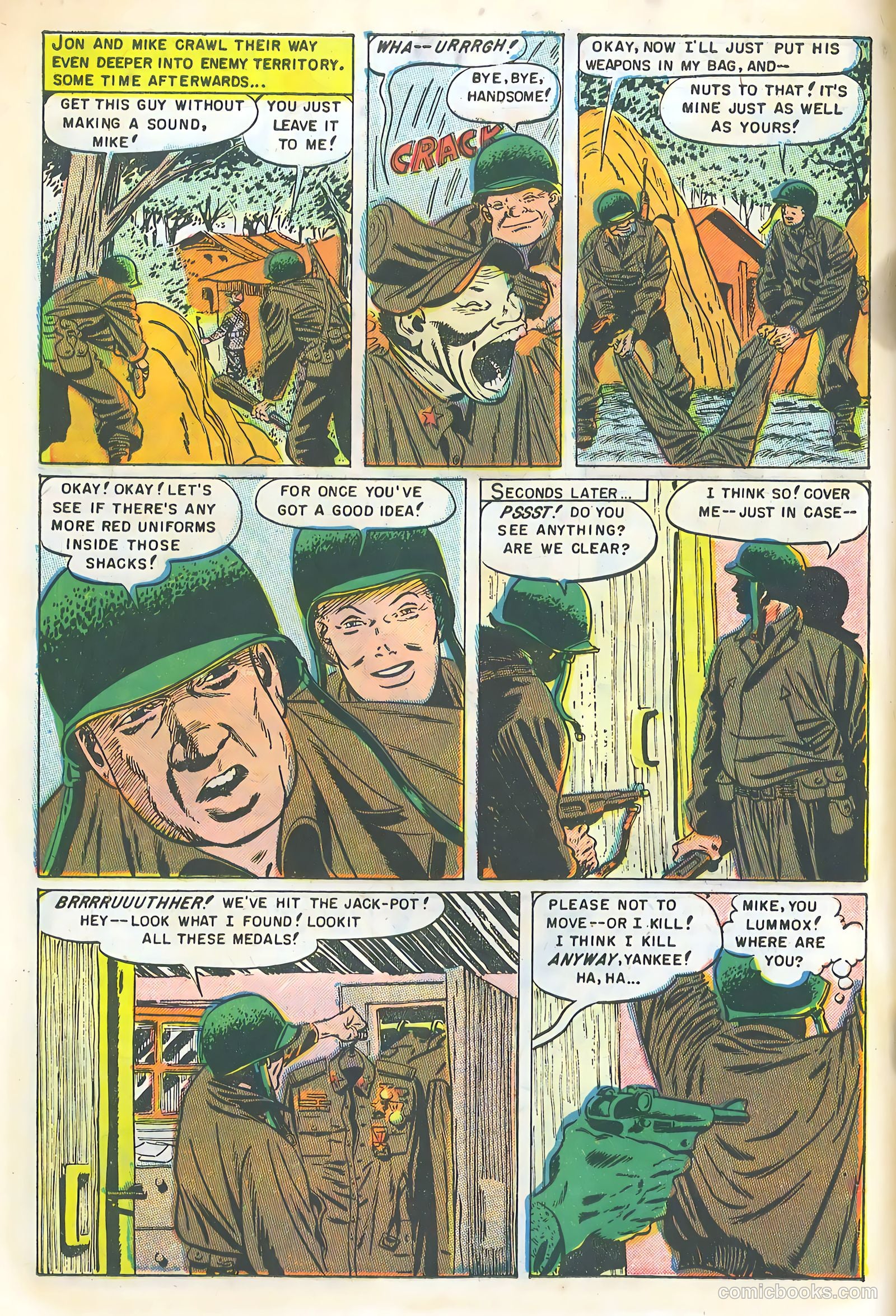 Buddies of the U.S. Army #1 (1952) — page 14 of 36