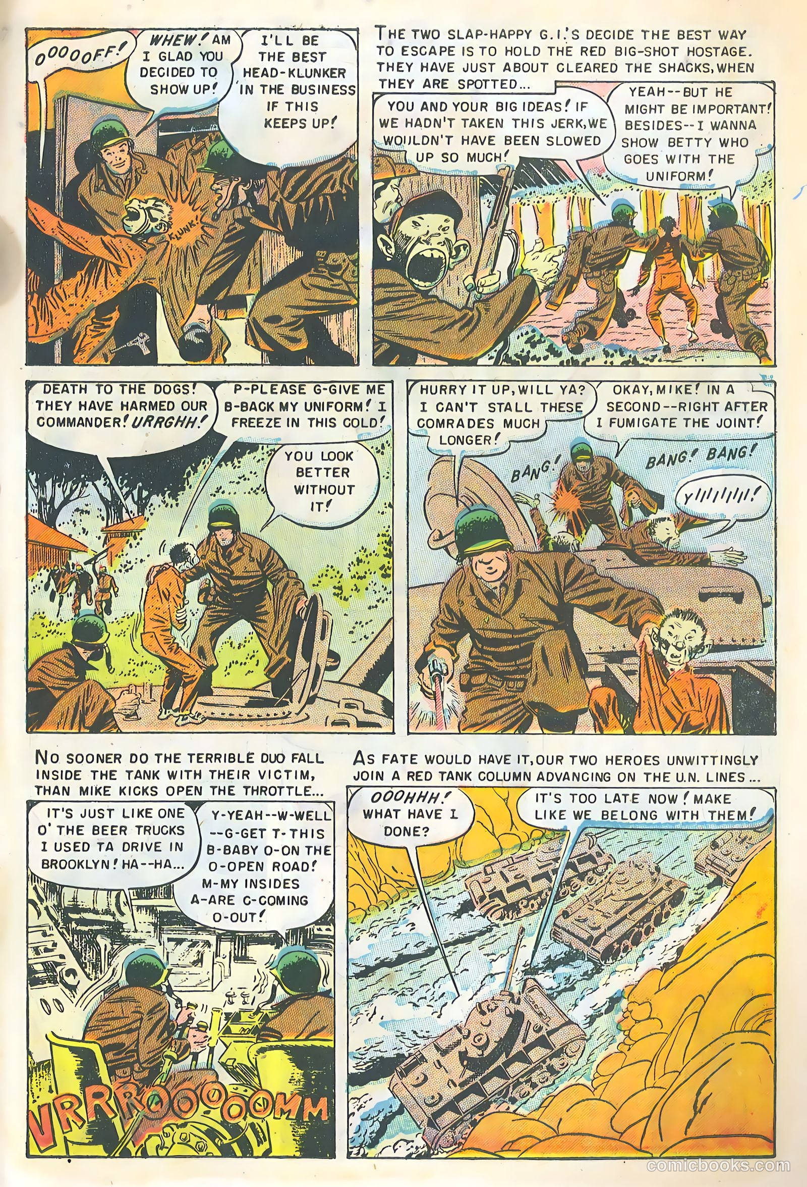 Buddies of the U.S. Army #1 (1952) — page 15 of 36