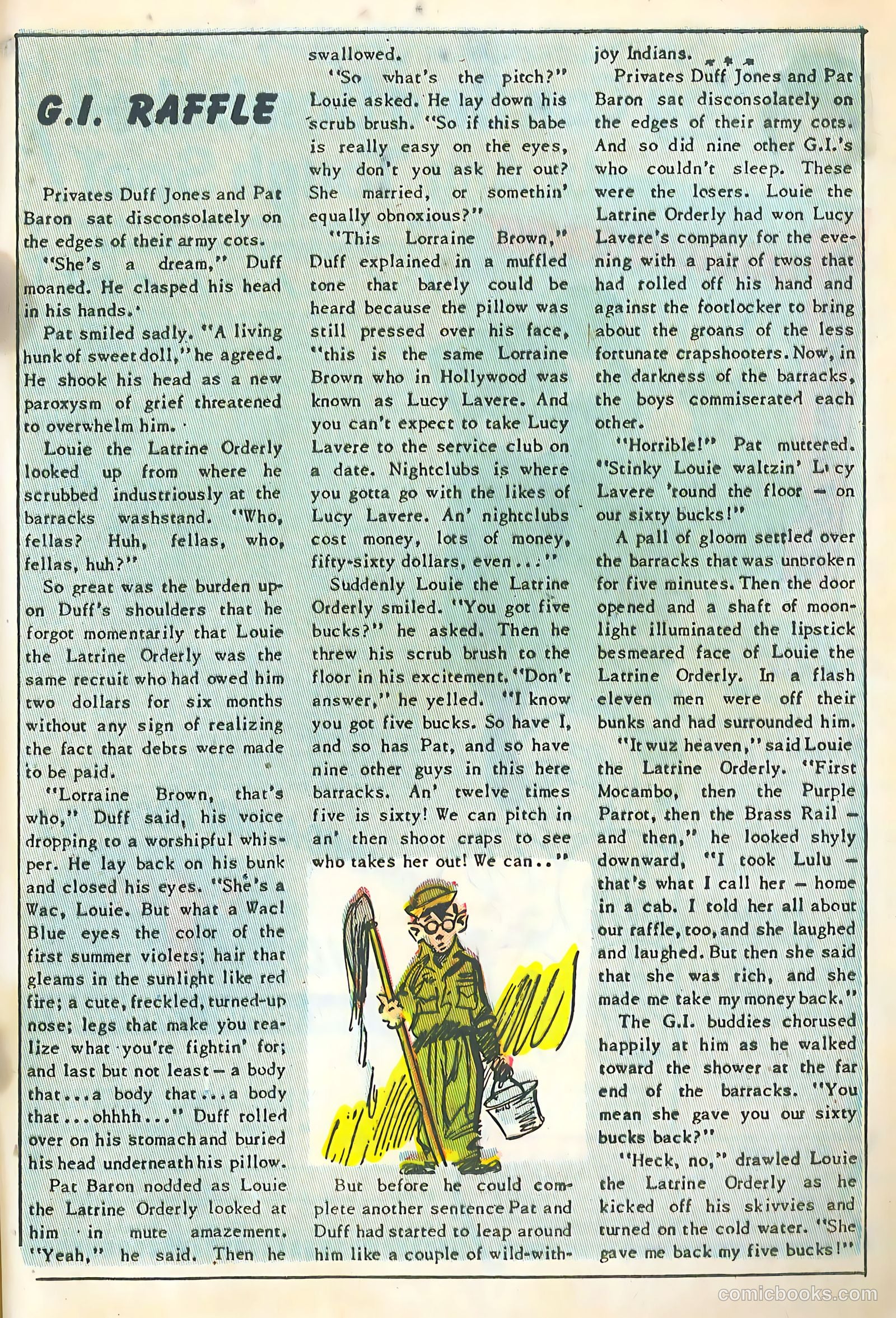 Buddies of the U.S. Army #1 (1952) — page 17 of 36
