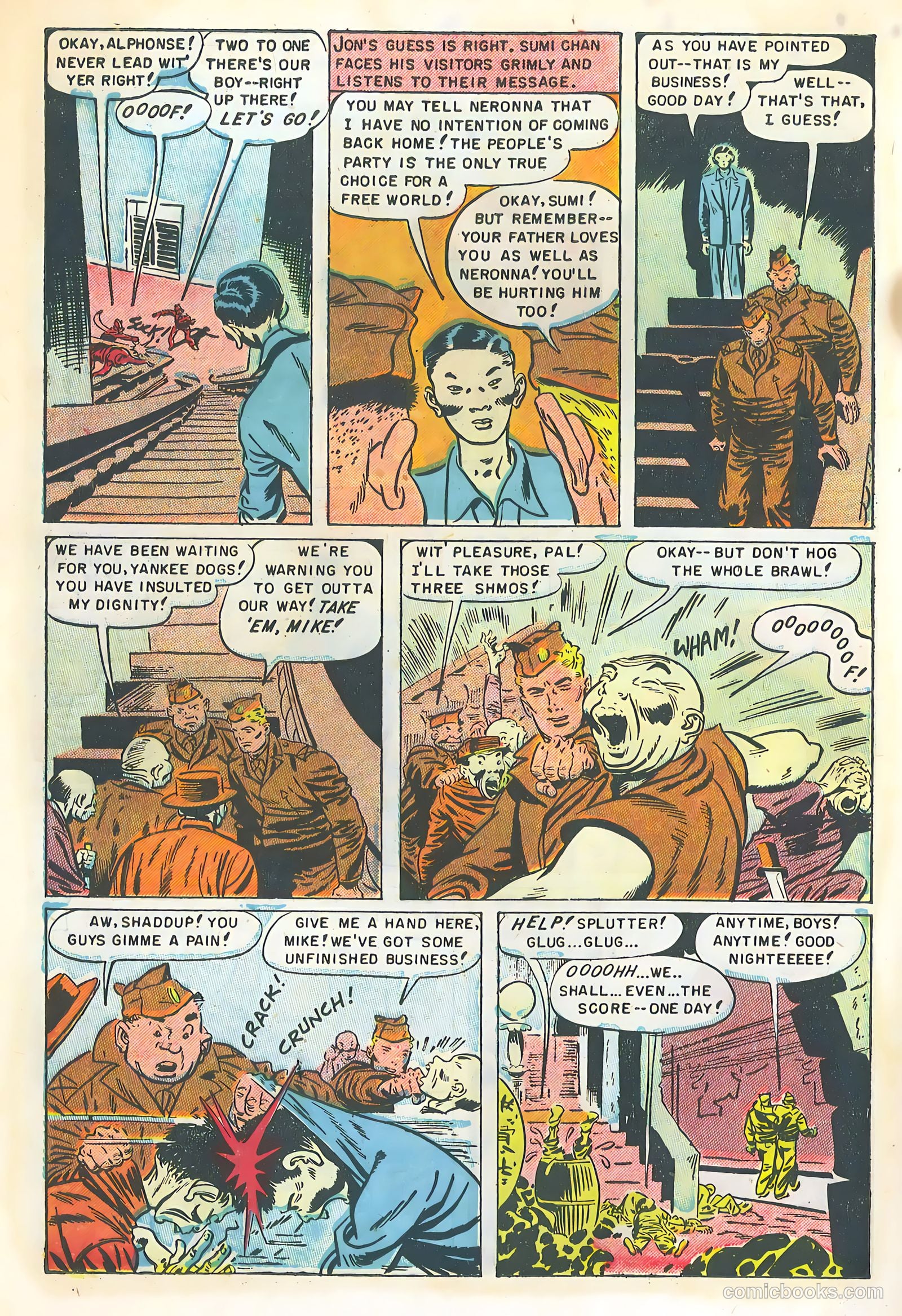 Buddies of the U.S. Army #1 (1952) — page 22 of 36