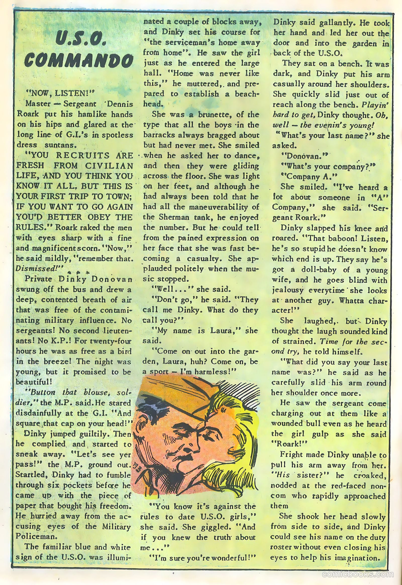 Buddies of the U.S. Army #1 (1952) — page 26 of 36