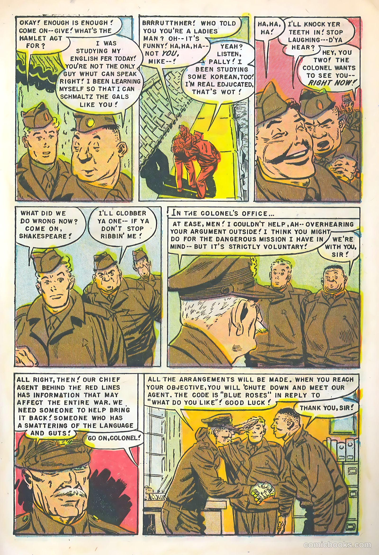 Buddies of the U.S. Army #1 (1952) — page 29 of 36