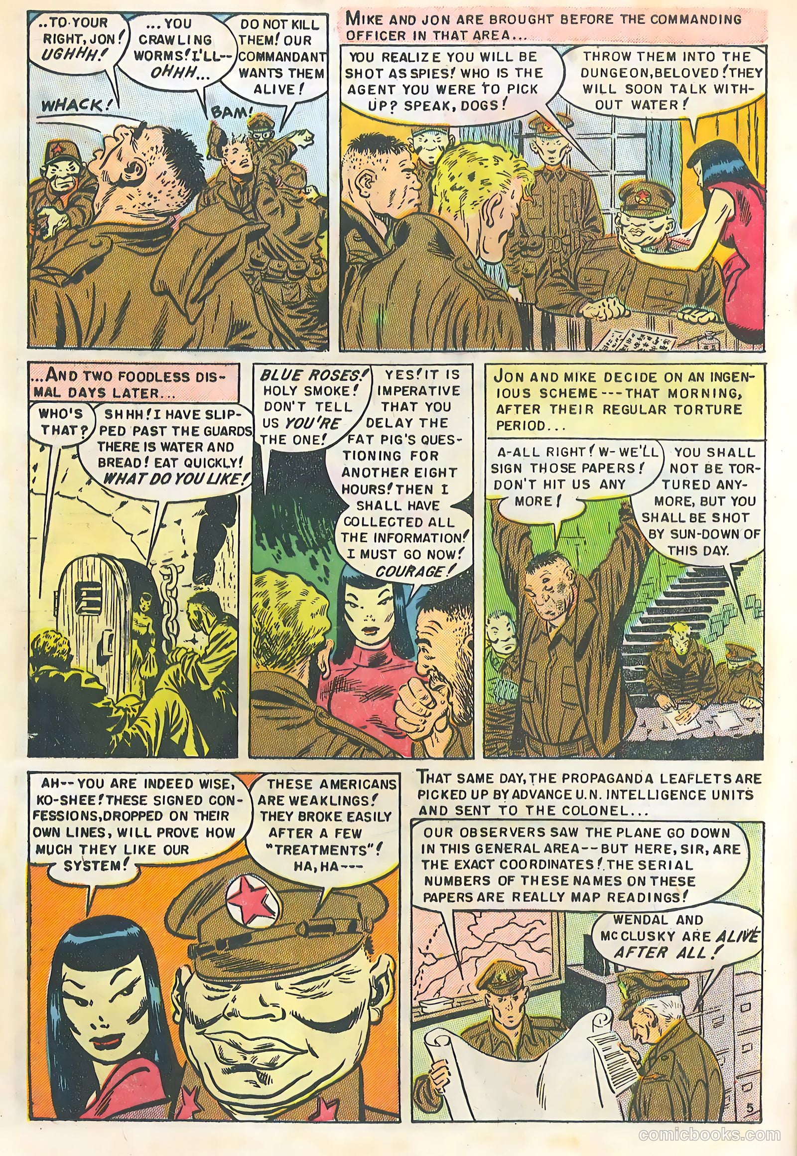 Buddies of the U.S. Army #1 (1952) — page 32 of 36
