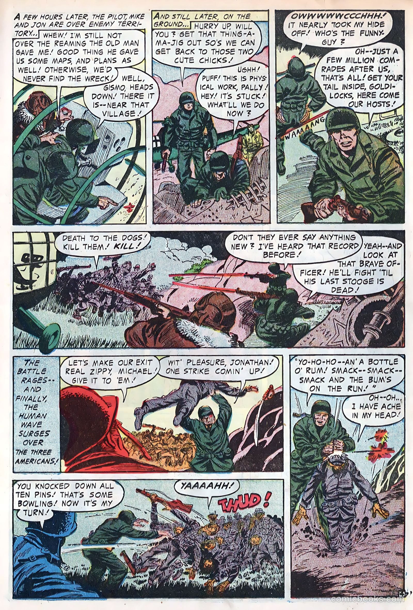 Buddies of the U.S. Army #2 (1953) — page 23 of 35