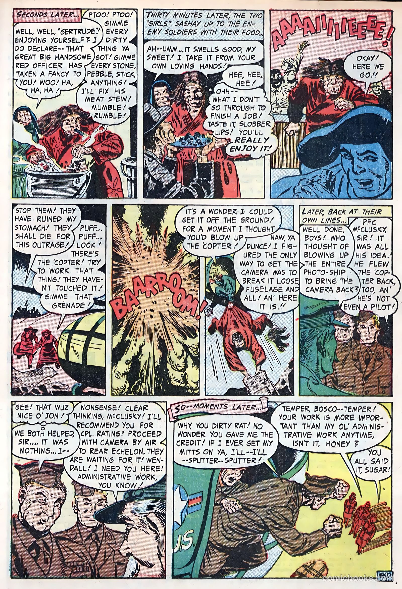 Buddies of the U.S. Army #2 (1953) — page 25 of 35