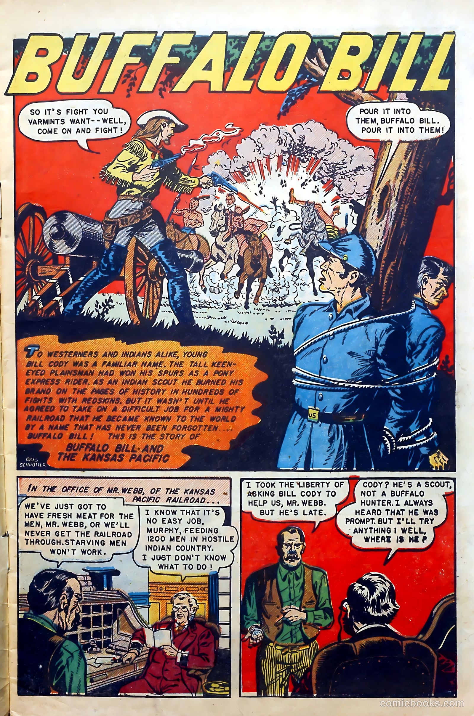 Buffalo Bill #2 (1950) — page 3 of 36