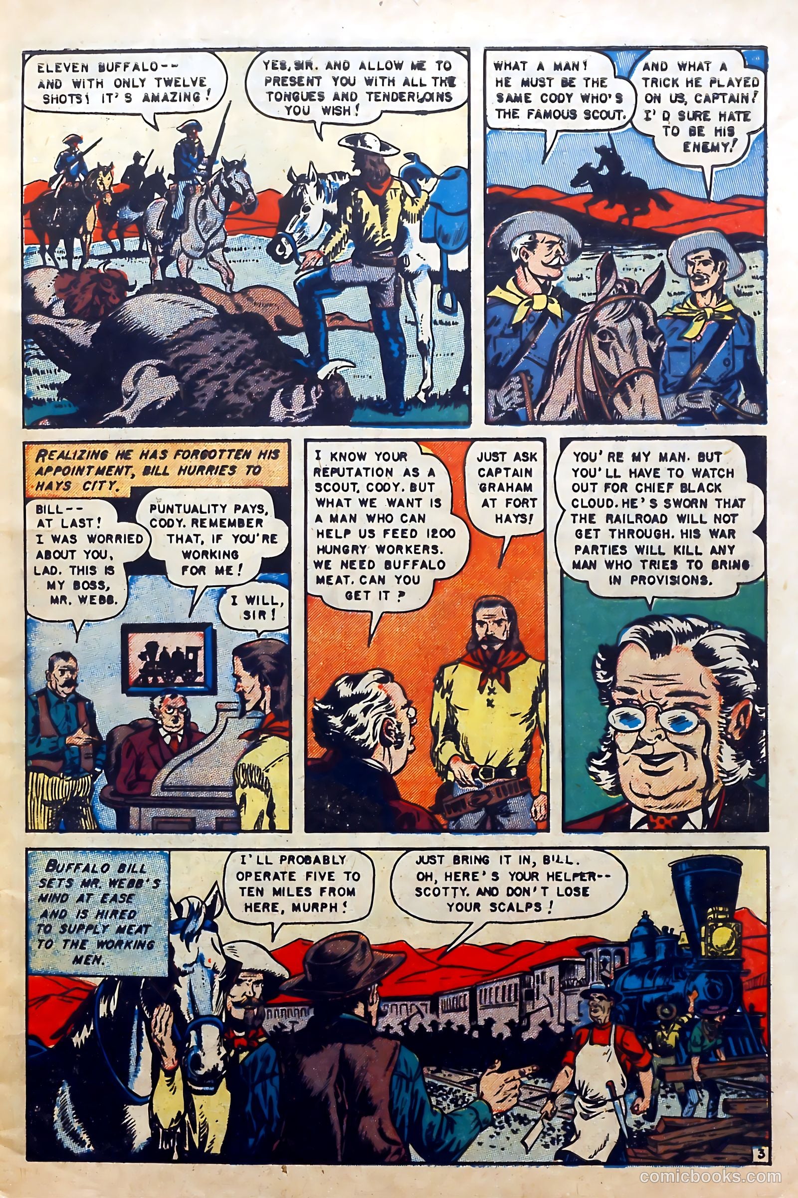 Buffalo Bill #2 (1950) — page 5 of 36
