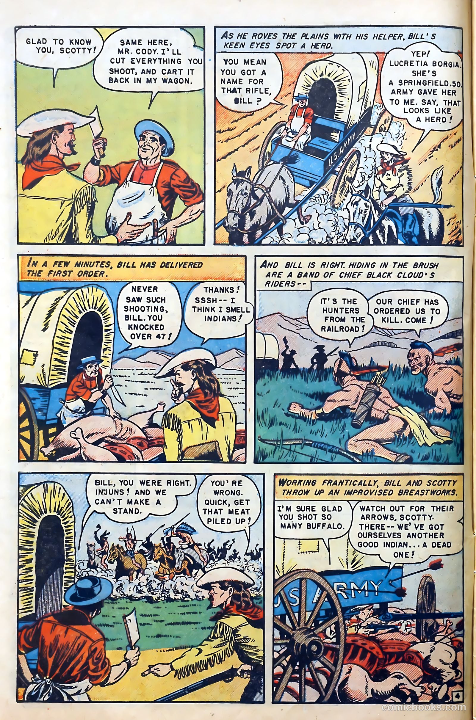 Buffalo Bill #2 (1950) — page 6 of 36