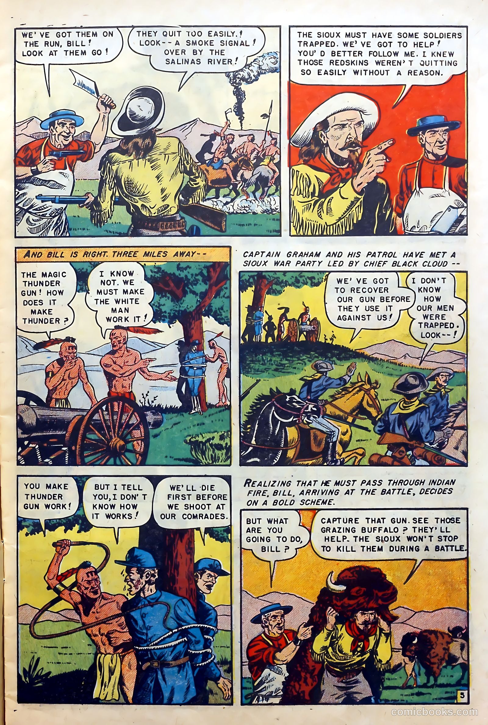 Buffalo Bill #2 (1950) — page 7 of 36
