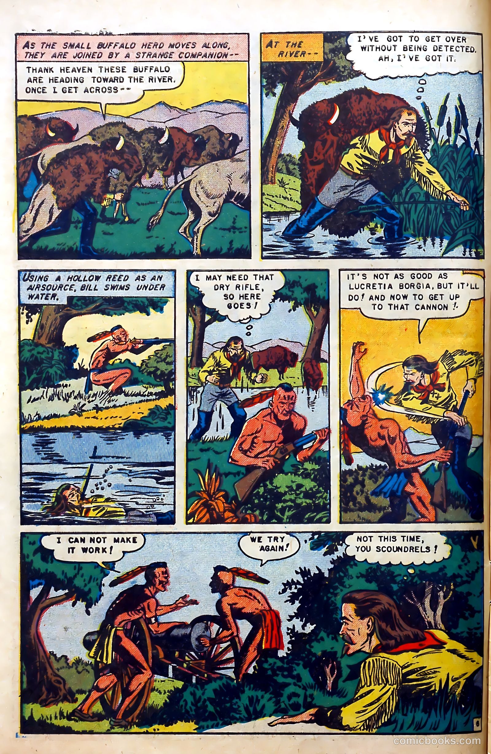 Buffalo Bill #2 (1950) — page 8 of 36
