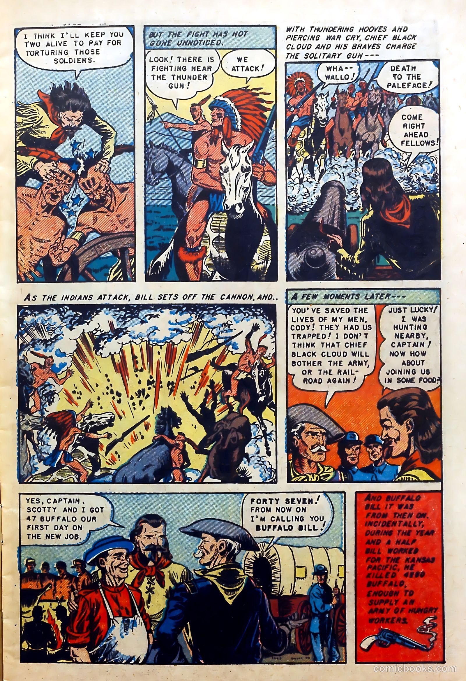 Buffalo Bill #2 (1950) — page 9 of 36