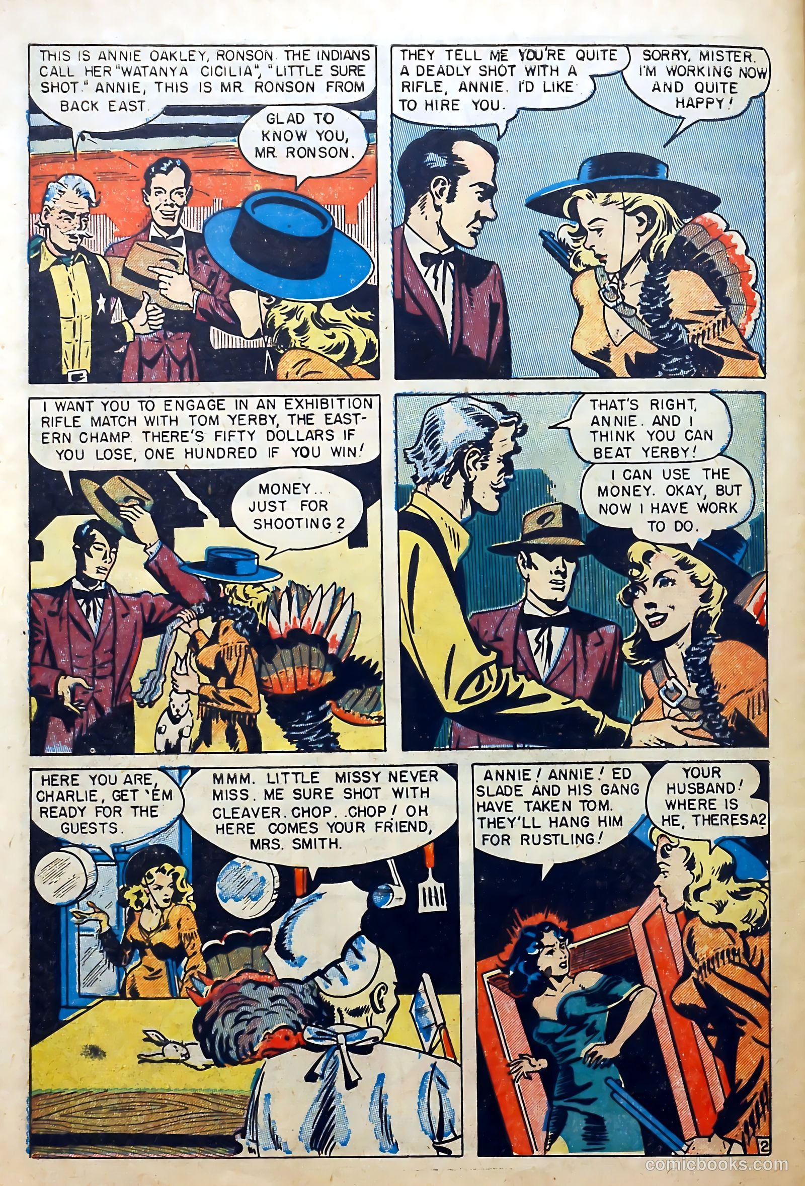 Buffalo Bill #2 (1950) — page 28 of 36