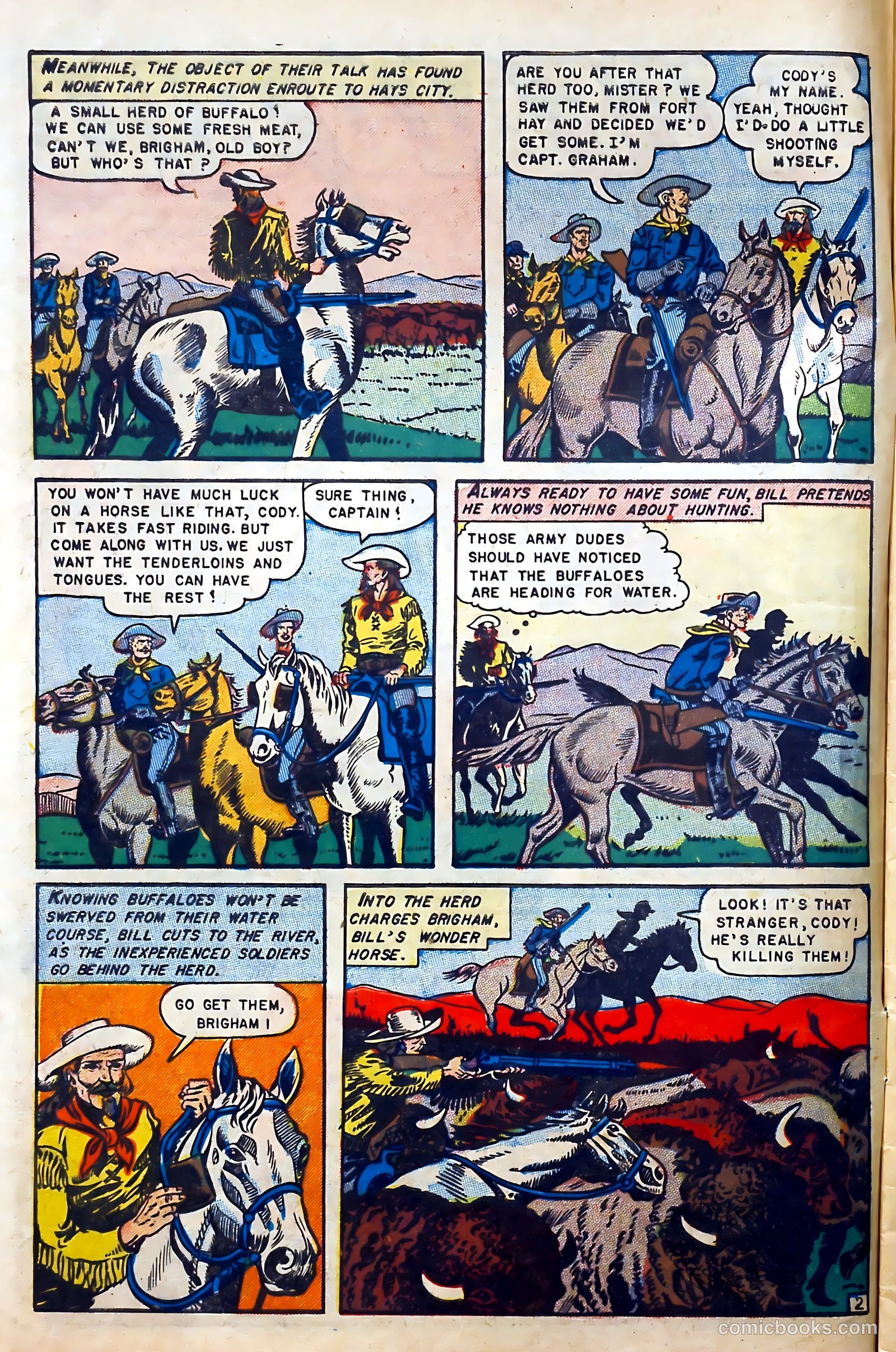 Buffalo Bill #2 (1950) — page 4 of 35