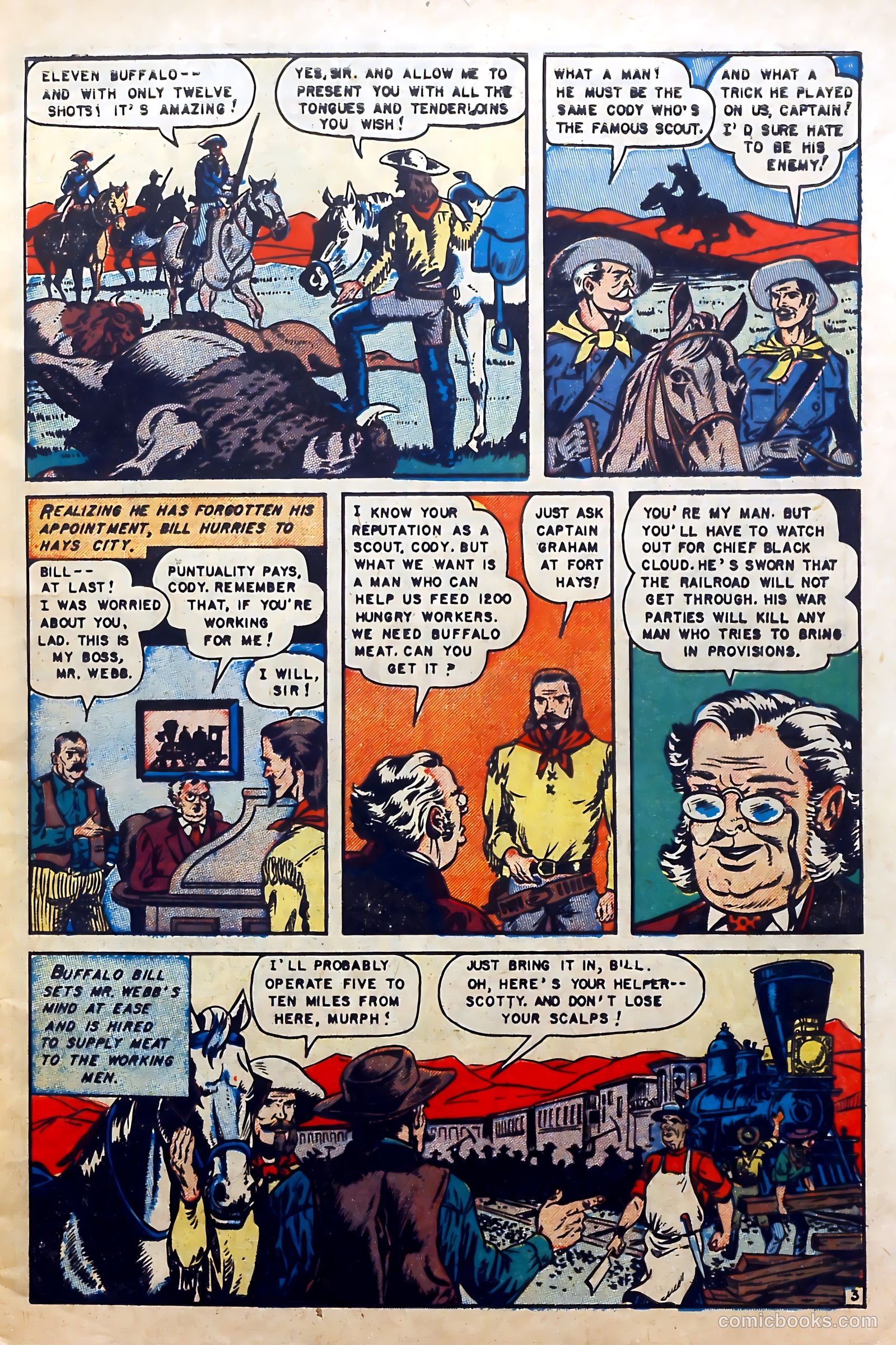 Buffalo Bill #2 (1950) — page 5 of 35