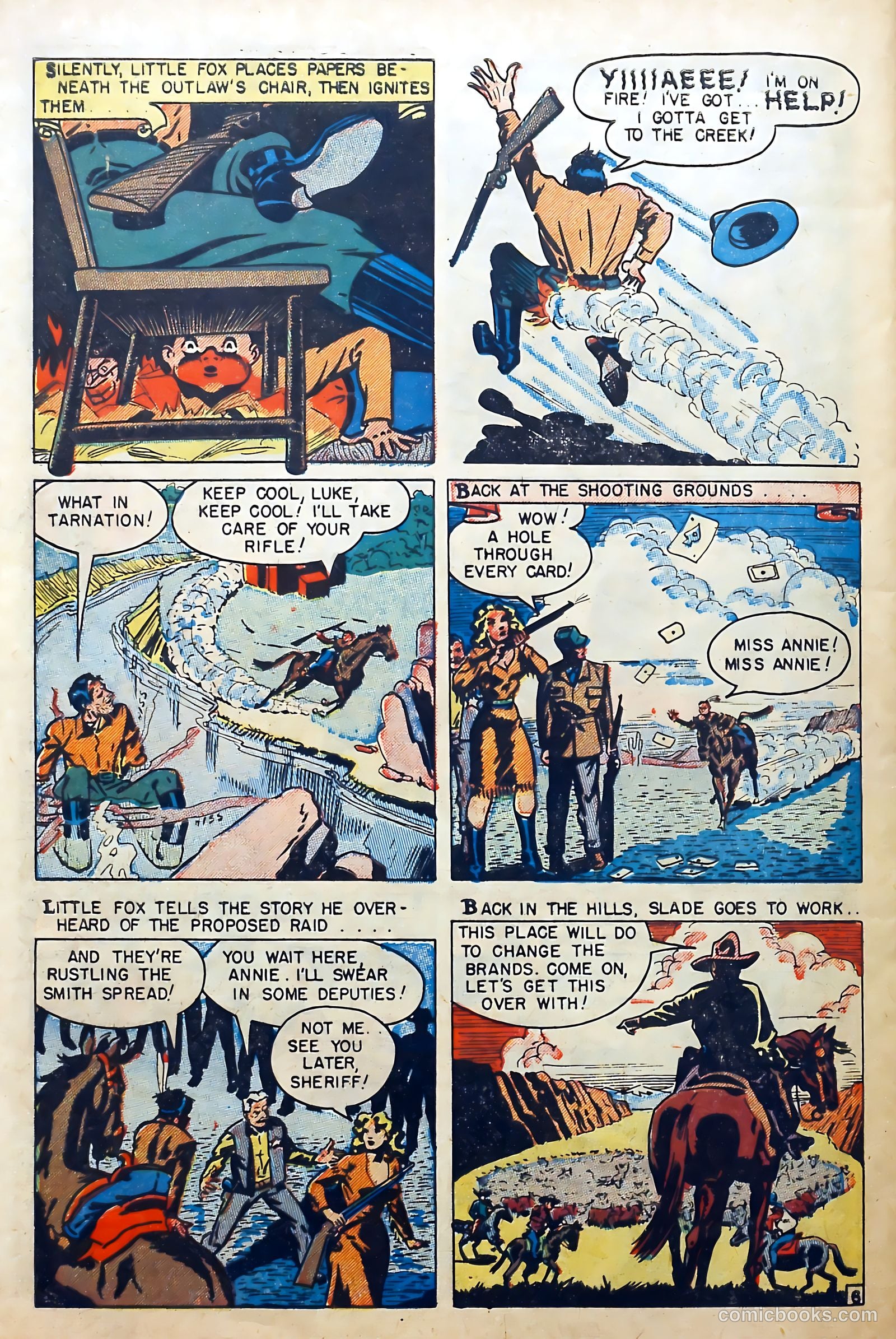 Buffalo Bill #2 (1950) — page 32 of 35