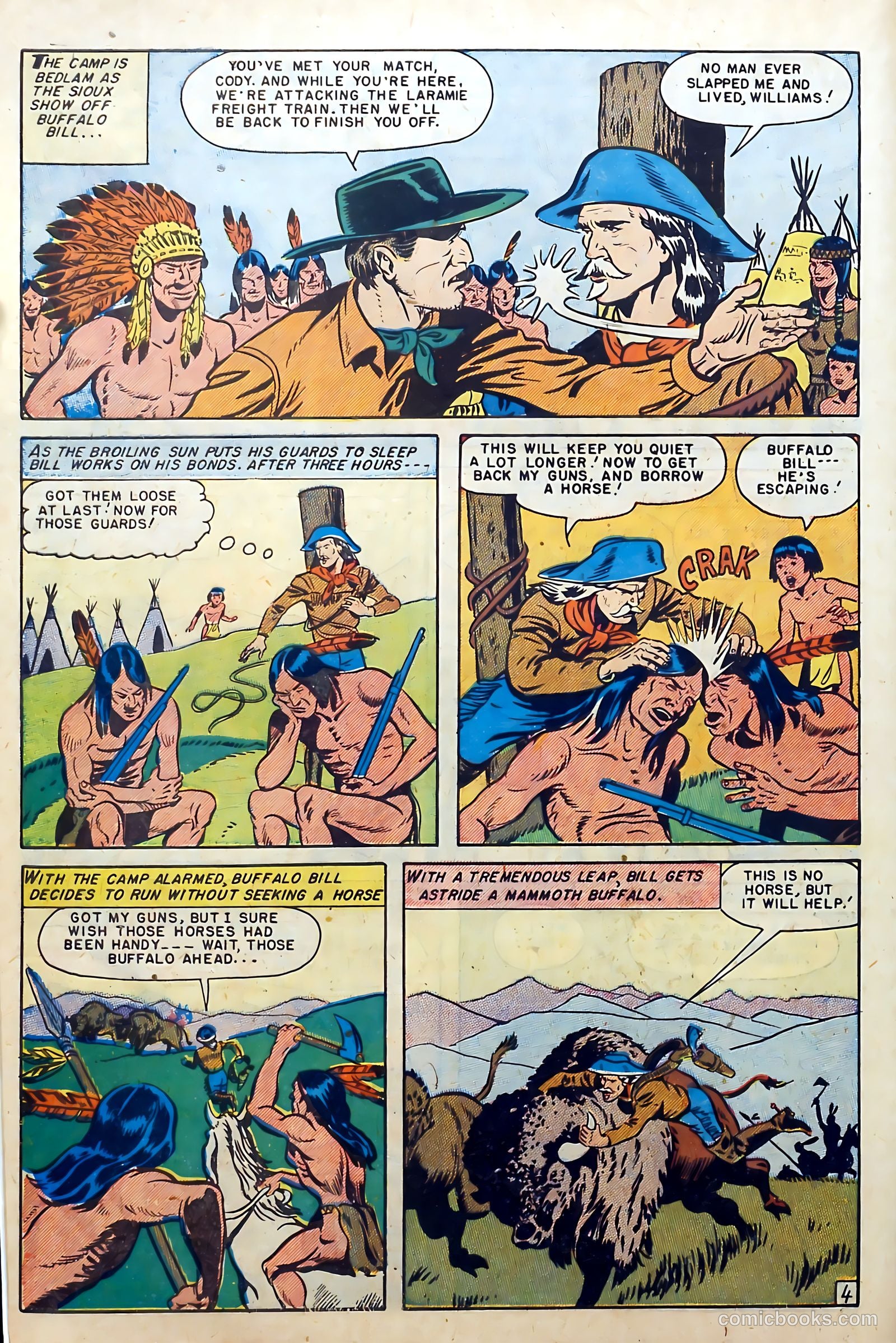 Buffalo Bill #3 (1950) — page 6 of 36