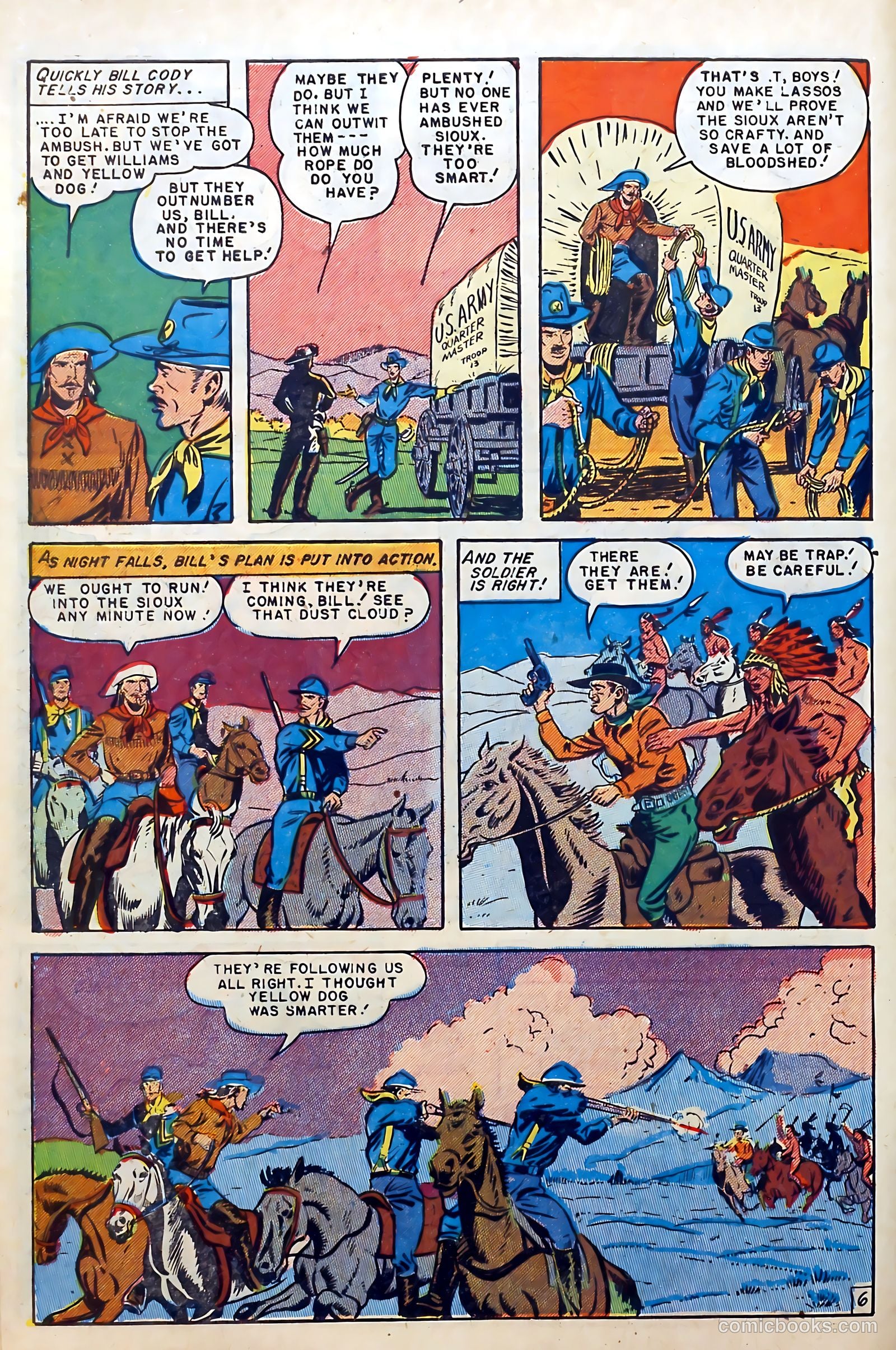 Buffalo Bill #3 (1950) — page 8 of 36