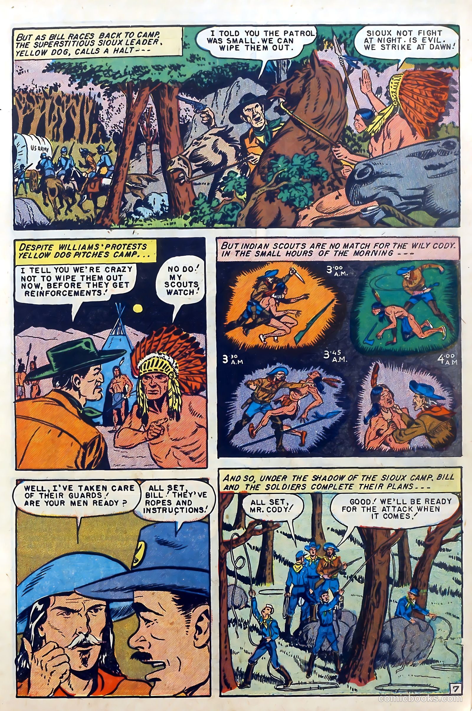 Buffalo Bill #3 (1950) — page 9 of 36