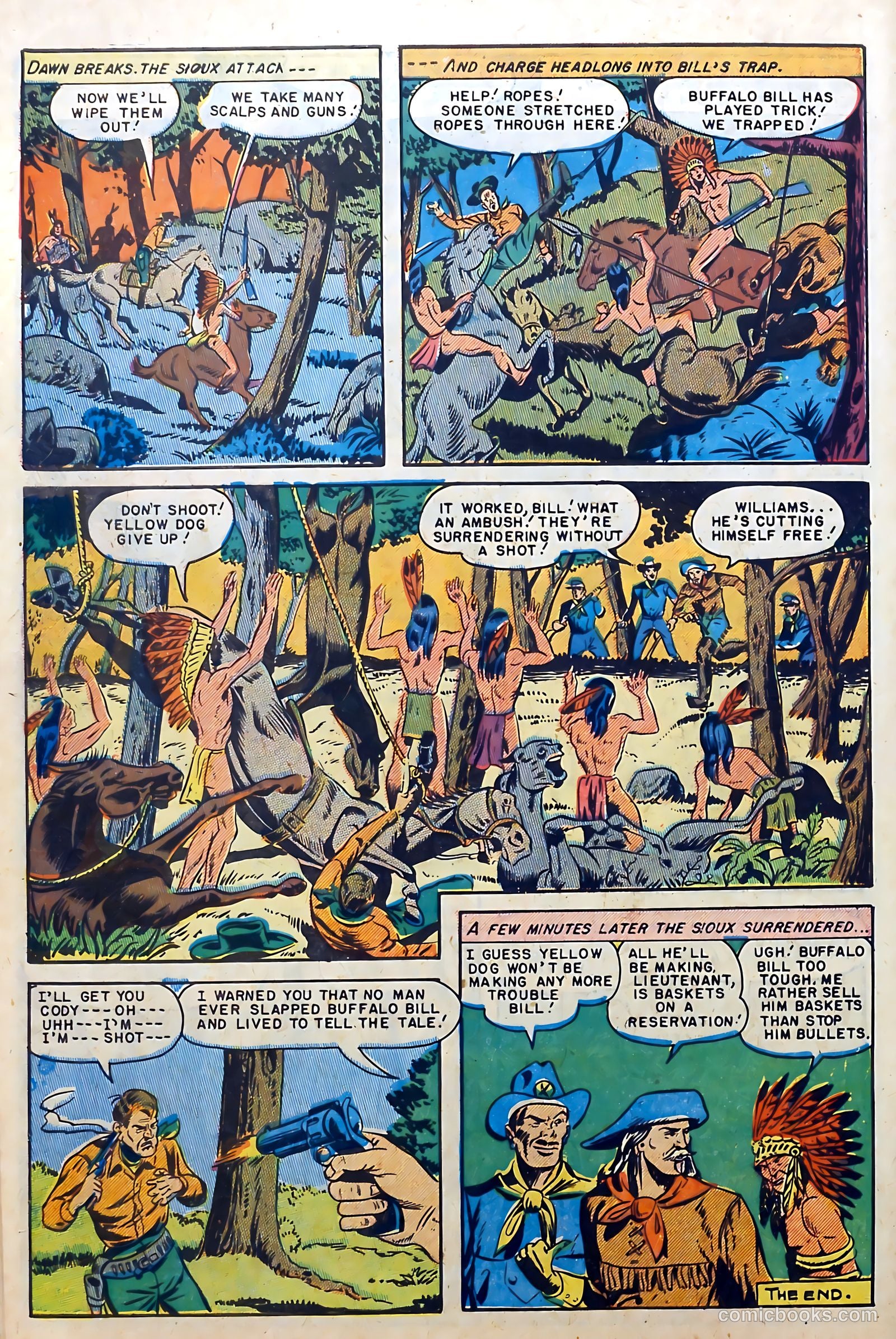 Buffalo Bill #3 (1950) — page 10 of 36