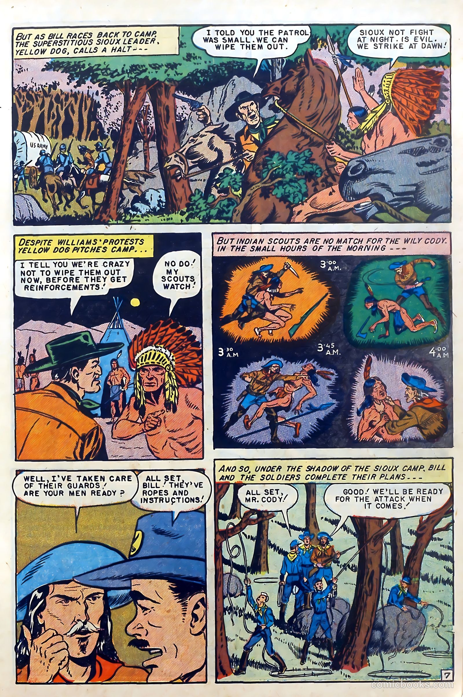 Buffalo Bill #3 (1950) — page 9 of 36