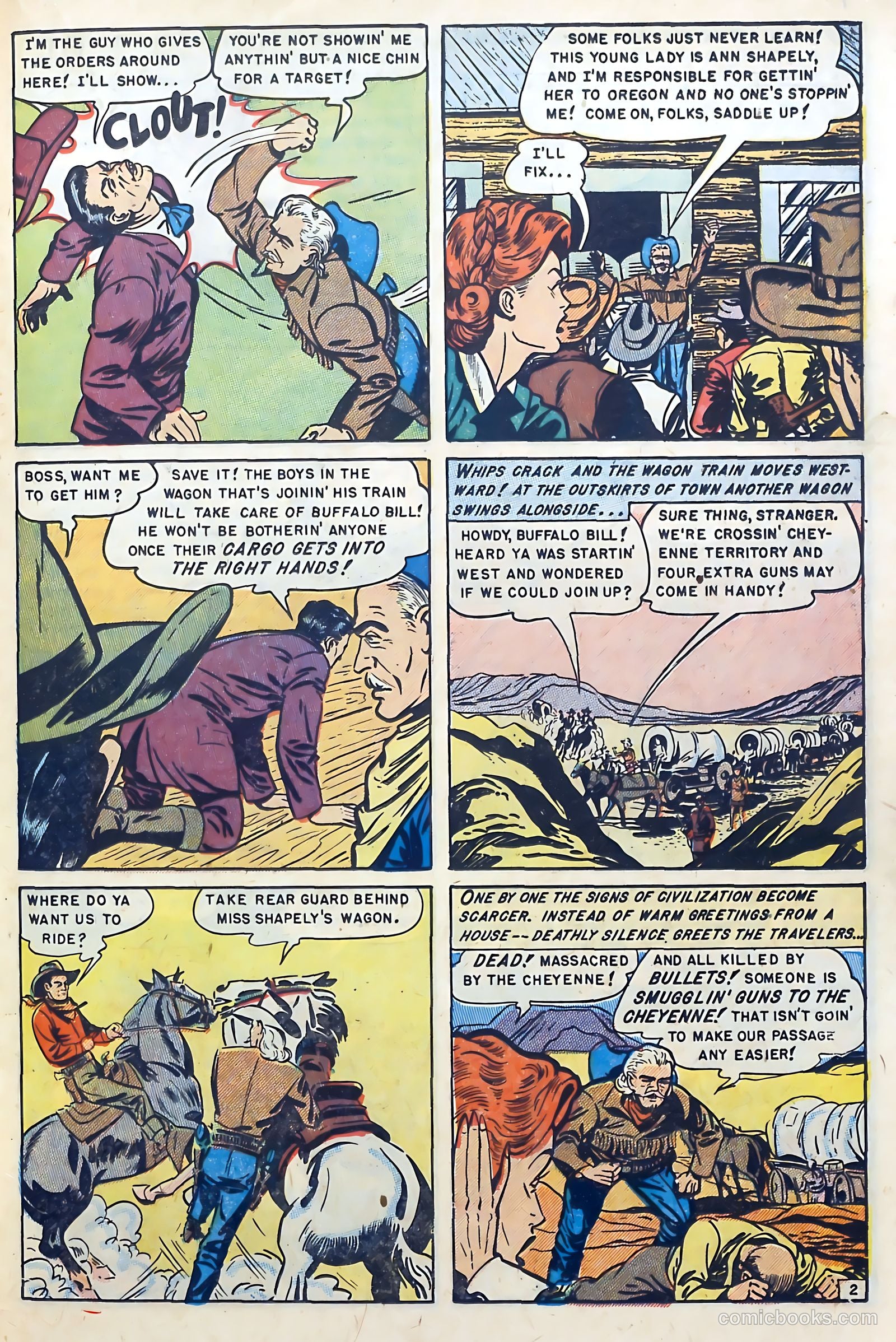 Buffalo Bill #3 (1950) — page 21 of 36