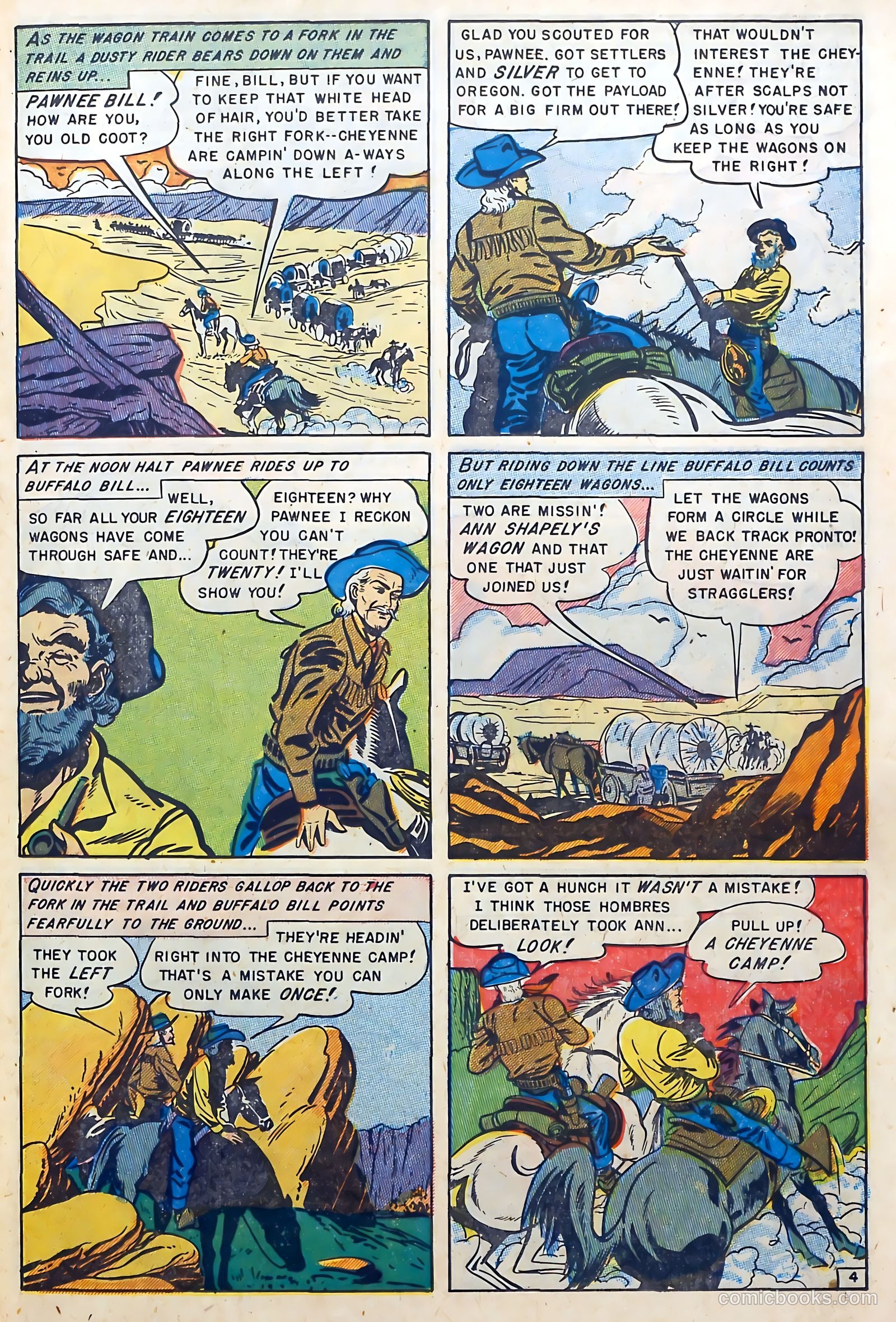 Buffalo Bill #3 (1950) — page 23 of 36
