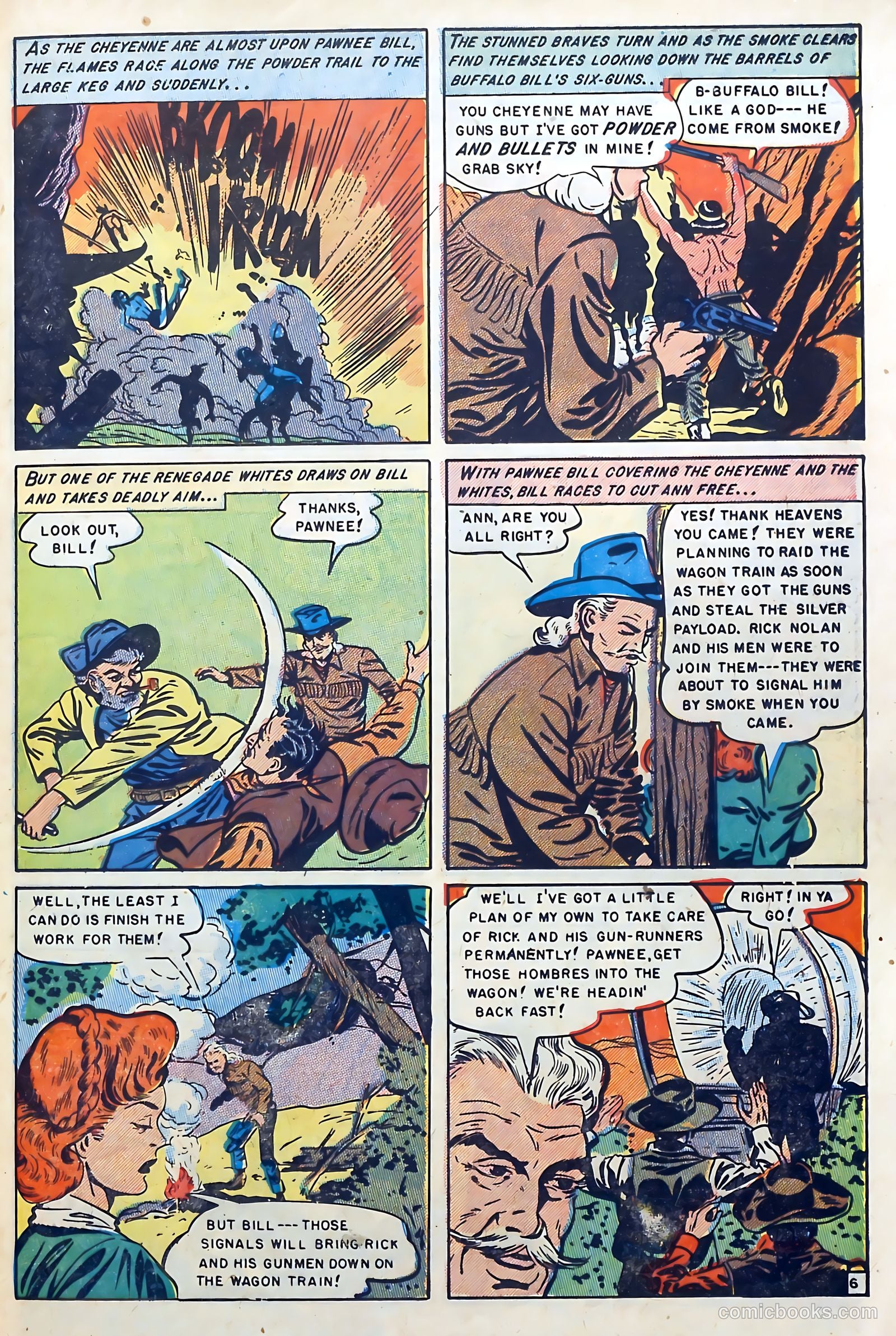 Buffalo Bill #3 (1950) — page 25 of 36