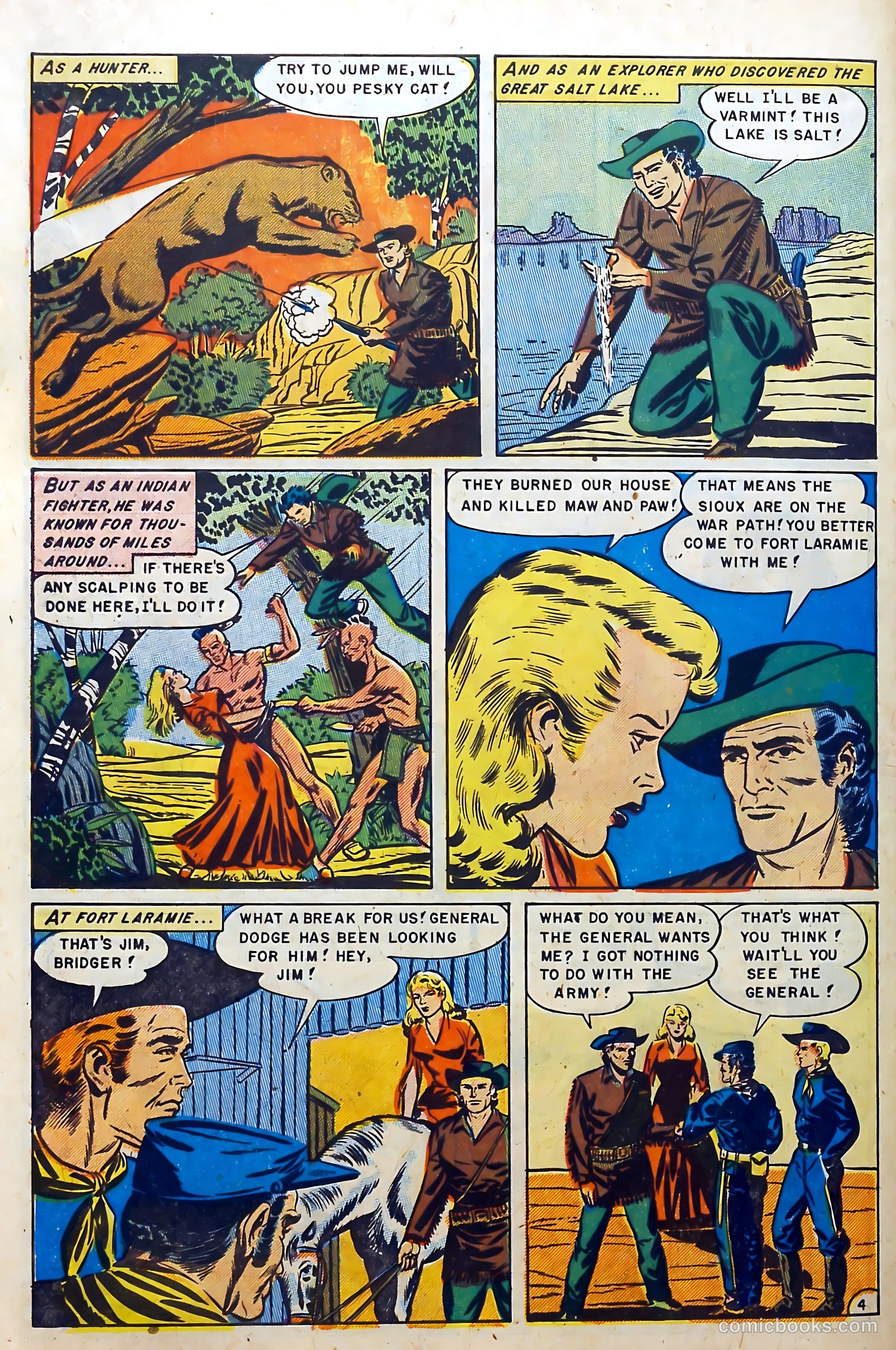 Buffalo Bill #3 (1950) — page 30 of 36