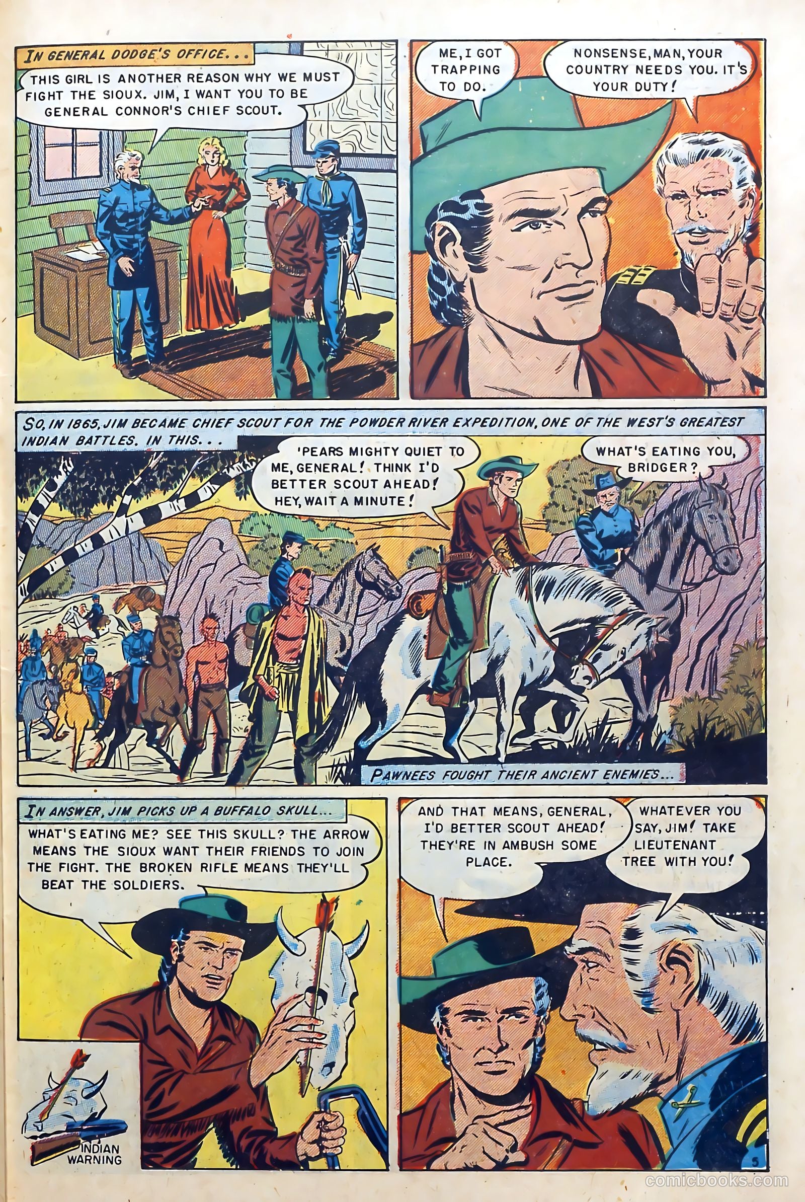 Buffalo Bill #3 (1950) — page 31 of 36